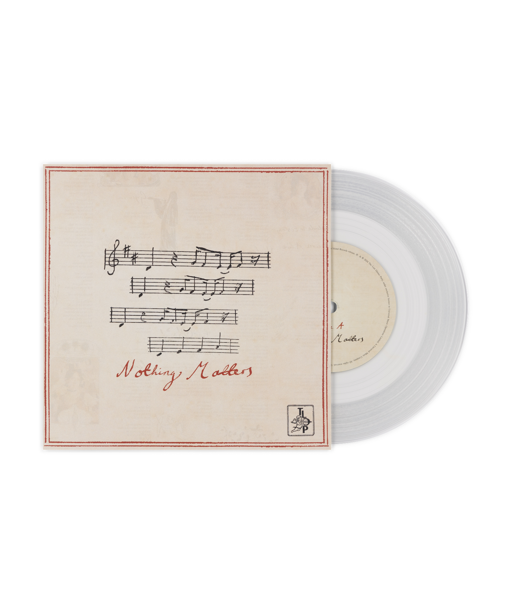The Last Dinner Party - Nothing Matters: Crystal Clear Vinyl 7” Single