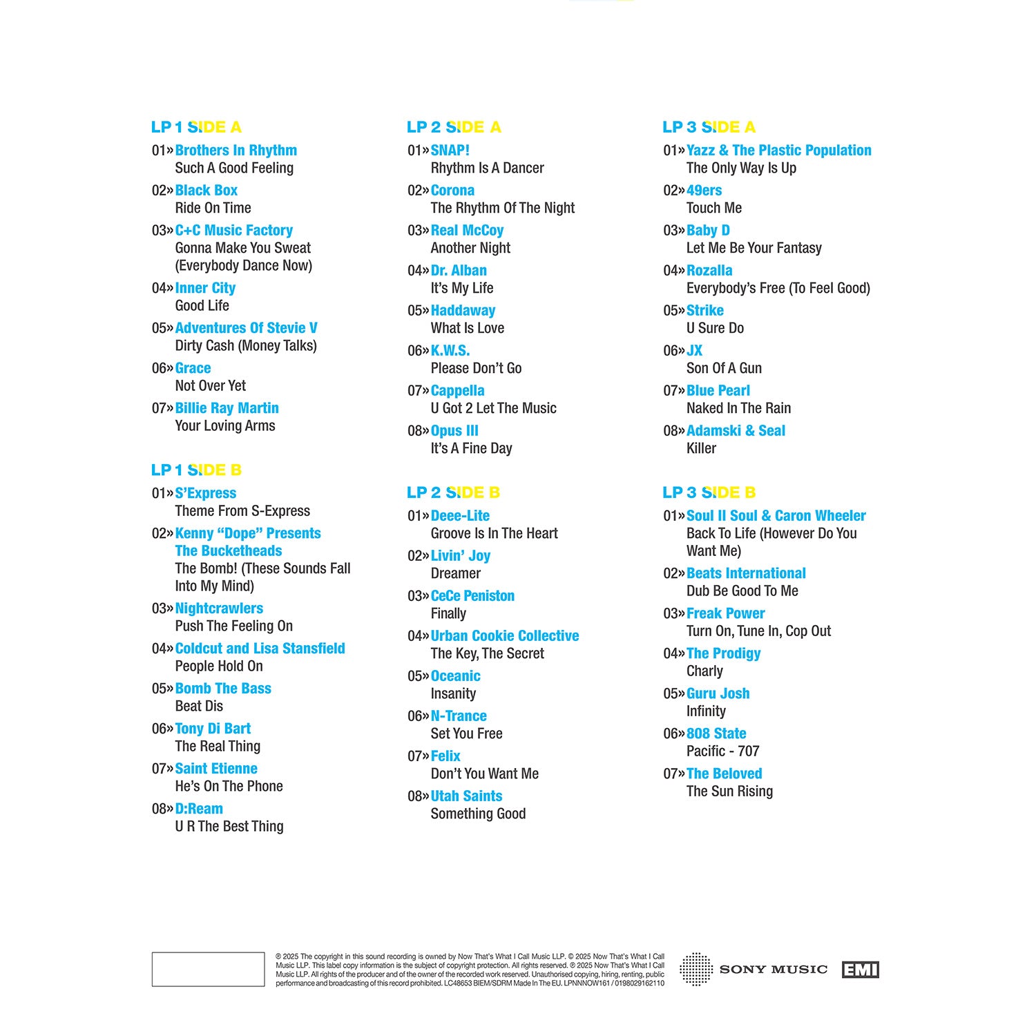 Various Artists - NOW That's What I Call An Era - Such A Good Feeling: 1988-1995 (3LP)