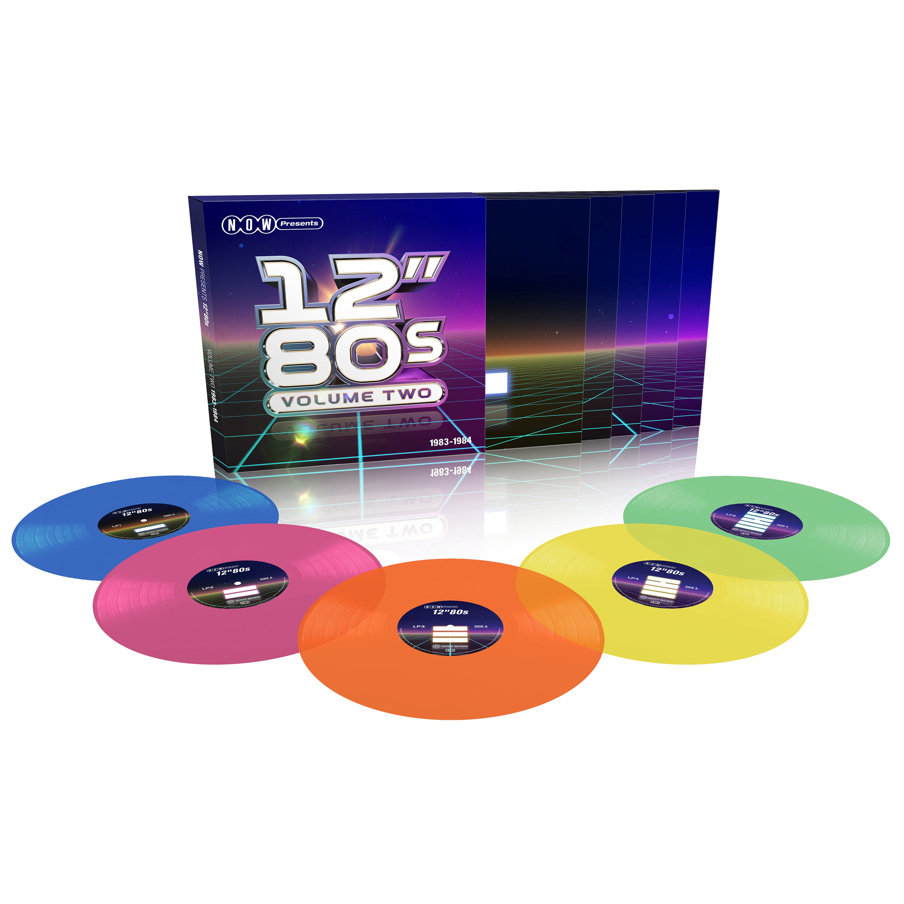 Various Artists - NOW Presents… 12” 80s: Volume Two: 1983 – 1984 (5LP)