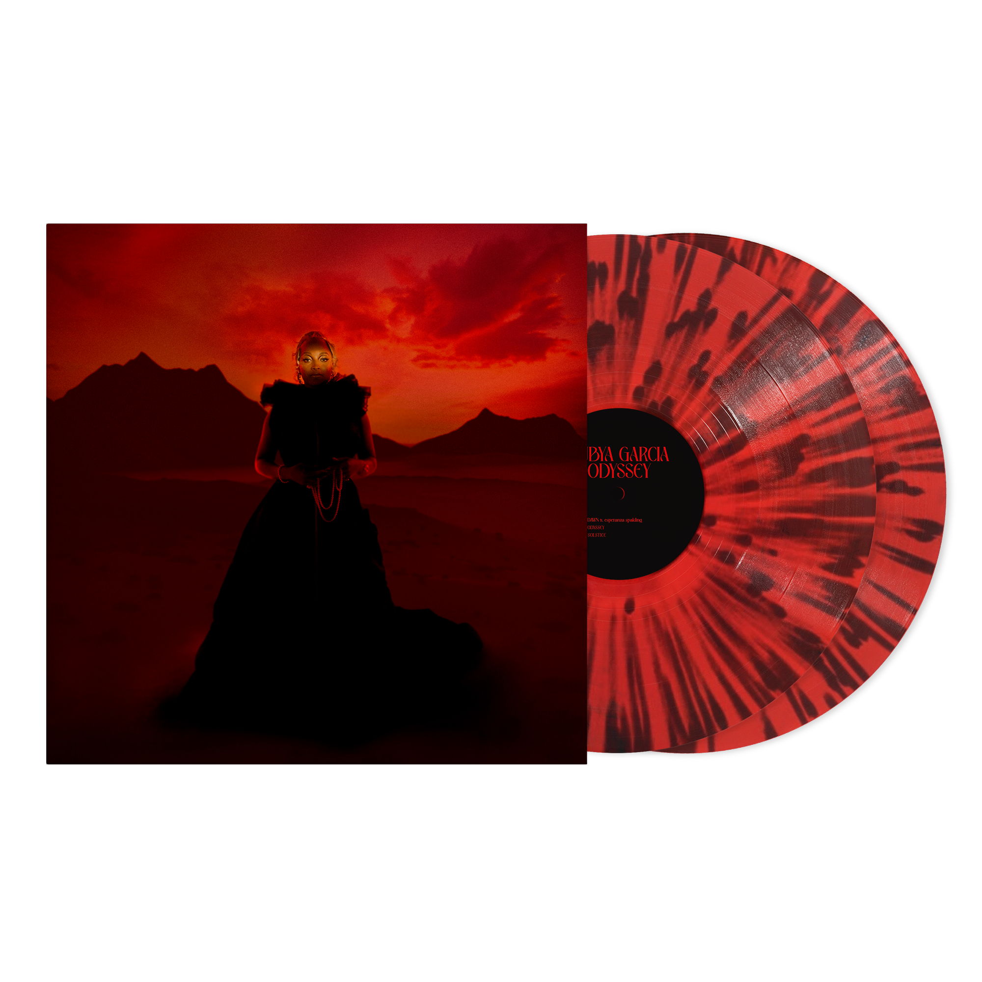 Odyssey: Red w/ Black Splatter Vinyl 2LP & Signed Print