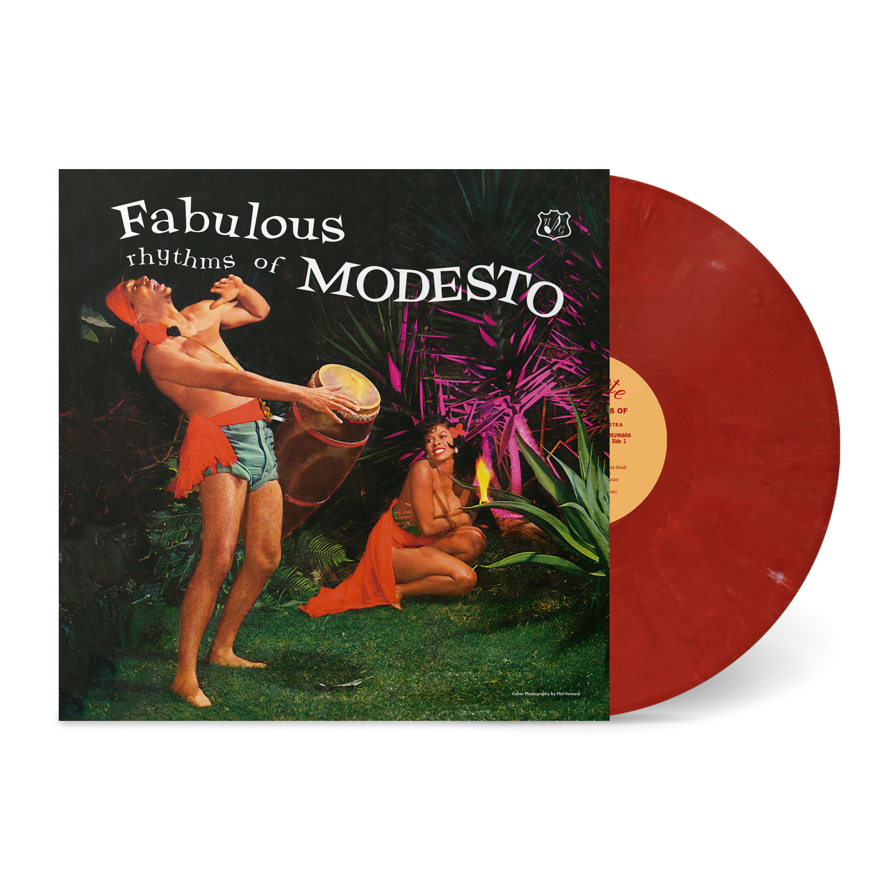 Modesto Duran & Orchestra - Fabulous Rhythms of Modesto: Limited 'Sangre de Chango' Red Vinyl LP