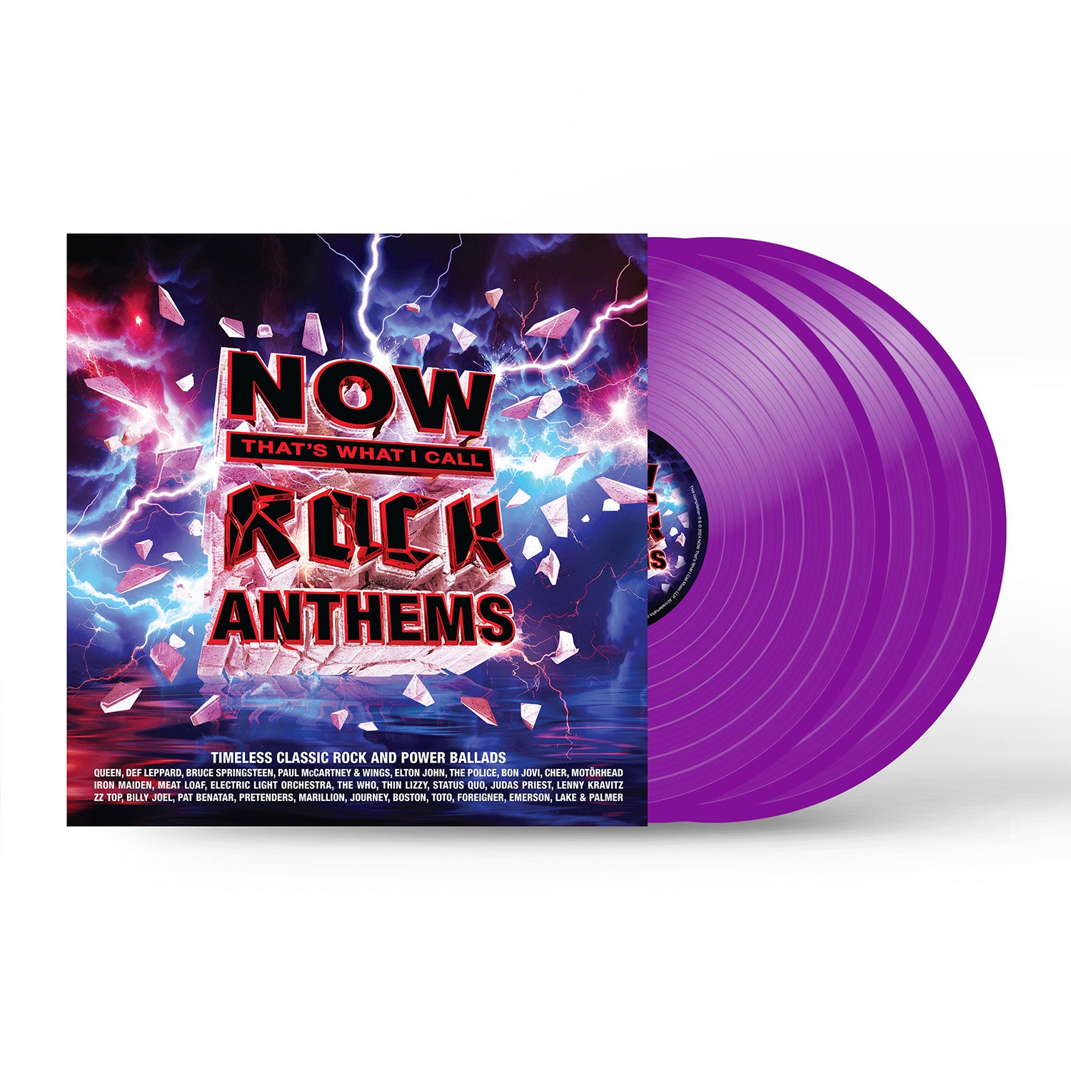 Various Artists - NOW That's What I Call Rock Anthems (3LP)