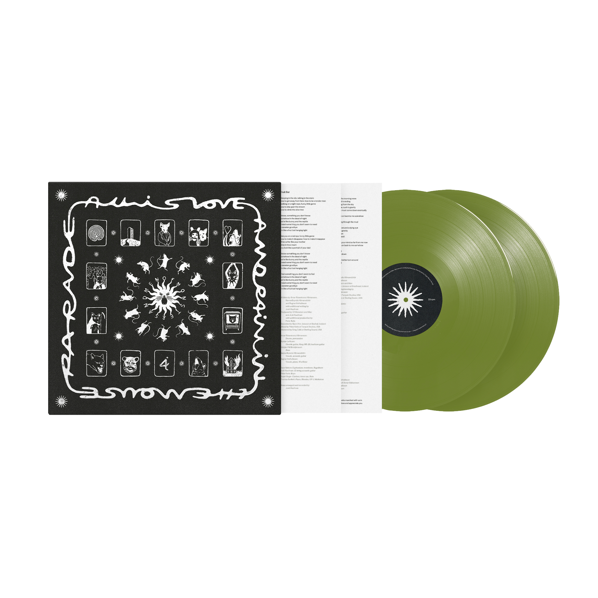 Of Monsters and Men - All Is Love and Pain in the Mouse Parade Limited Edition 2LP Vinyl
