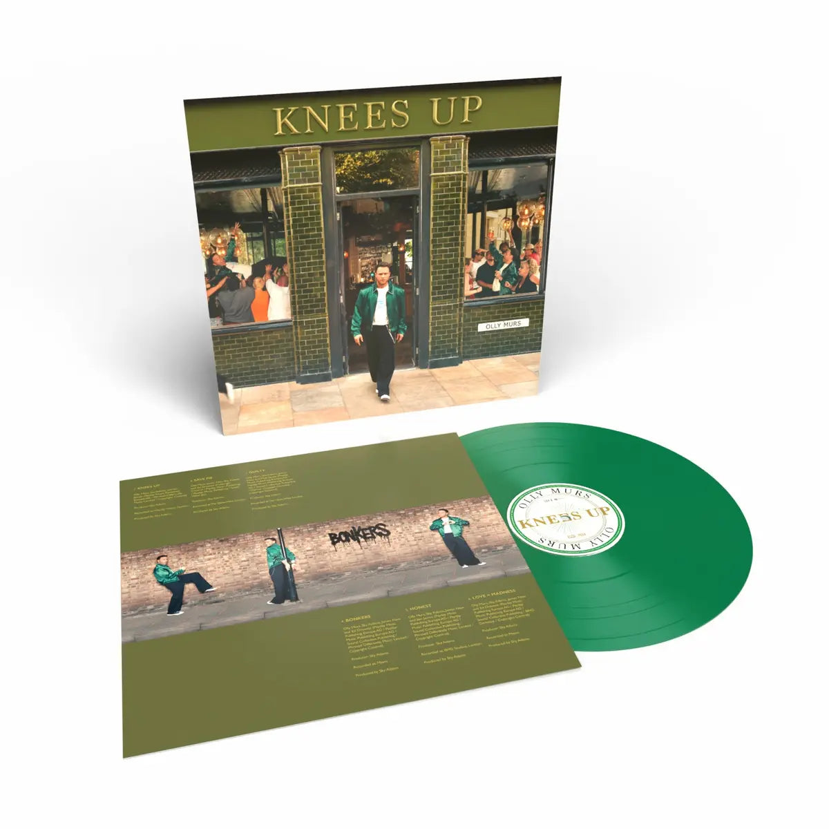 Olly Murs - Knees Up: Transparent Green Vinyl LP