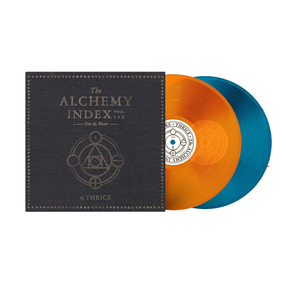 THRICE - The Alchemy Index Vols. I & II: Fire & Water: Orange Crush & Sea Blue 2LP