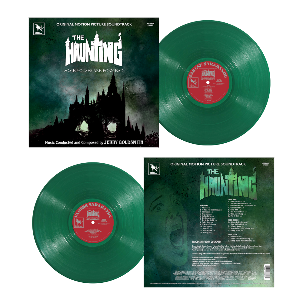 Jerry Goldsmith - The Haunting (OST): Limited Translucent Green Vinyl 2LP