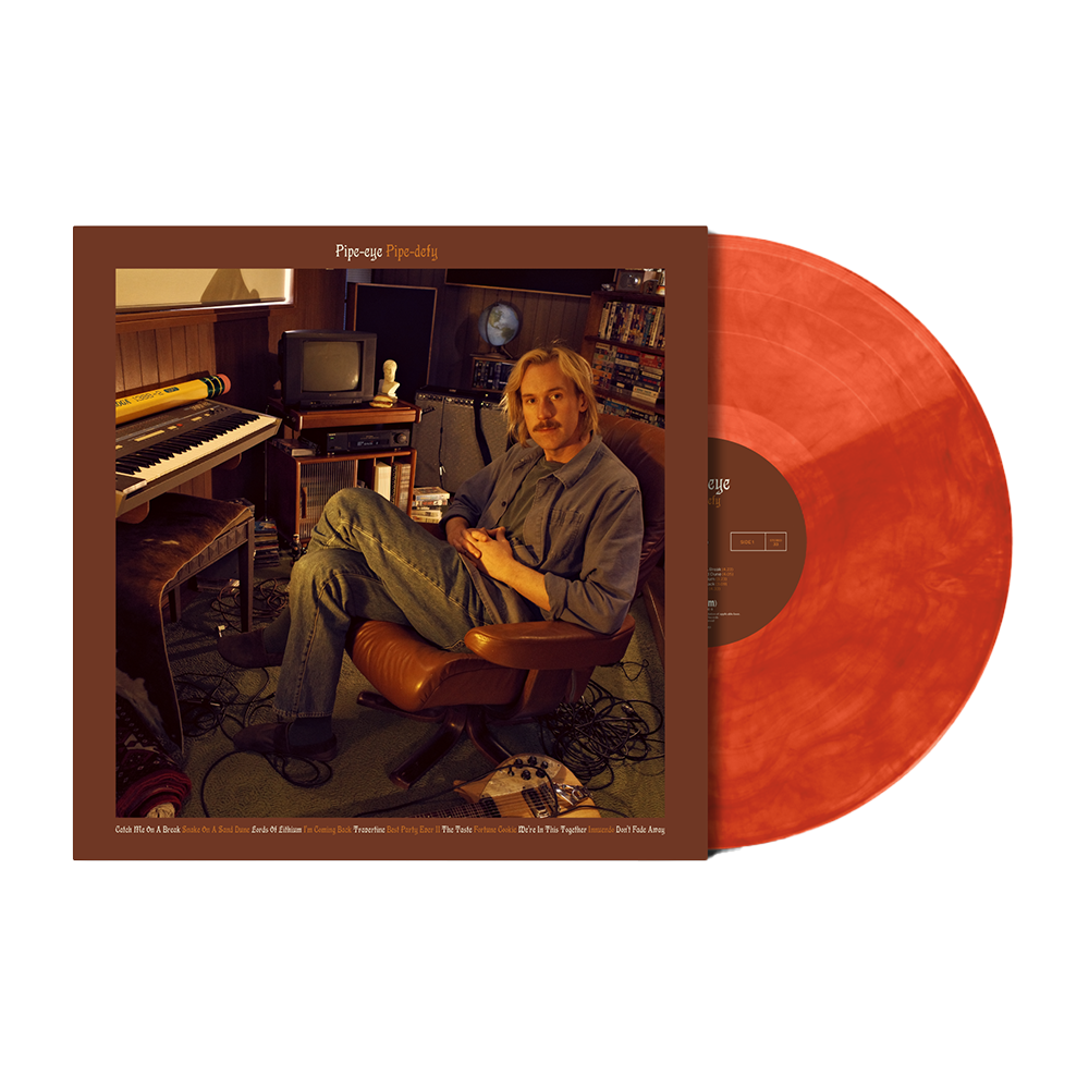 Pipe-eye - Pipe-defy: Orange Vinyl LP