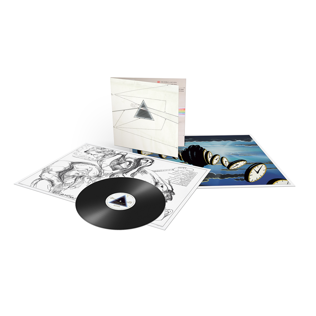 The Dark Side Of The Moon - Live At Wembley 1974: Limited Edition Vinyl LP + Abbey Road Studios Session Sheet Bundle