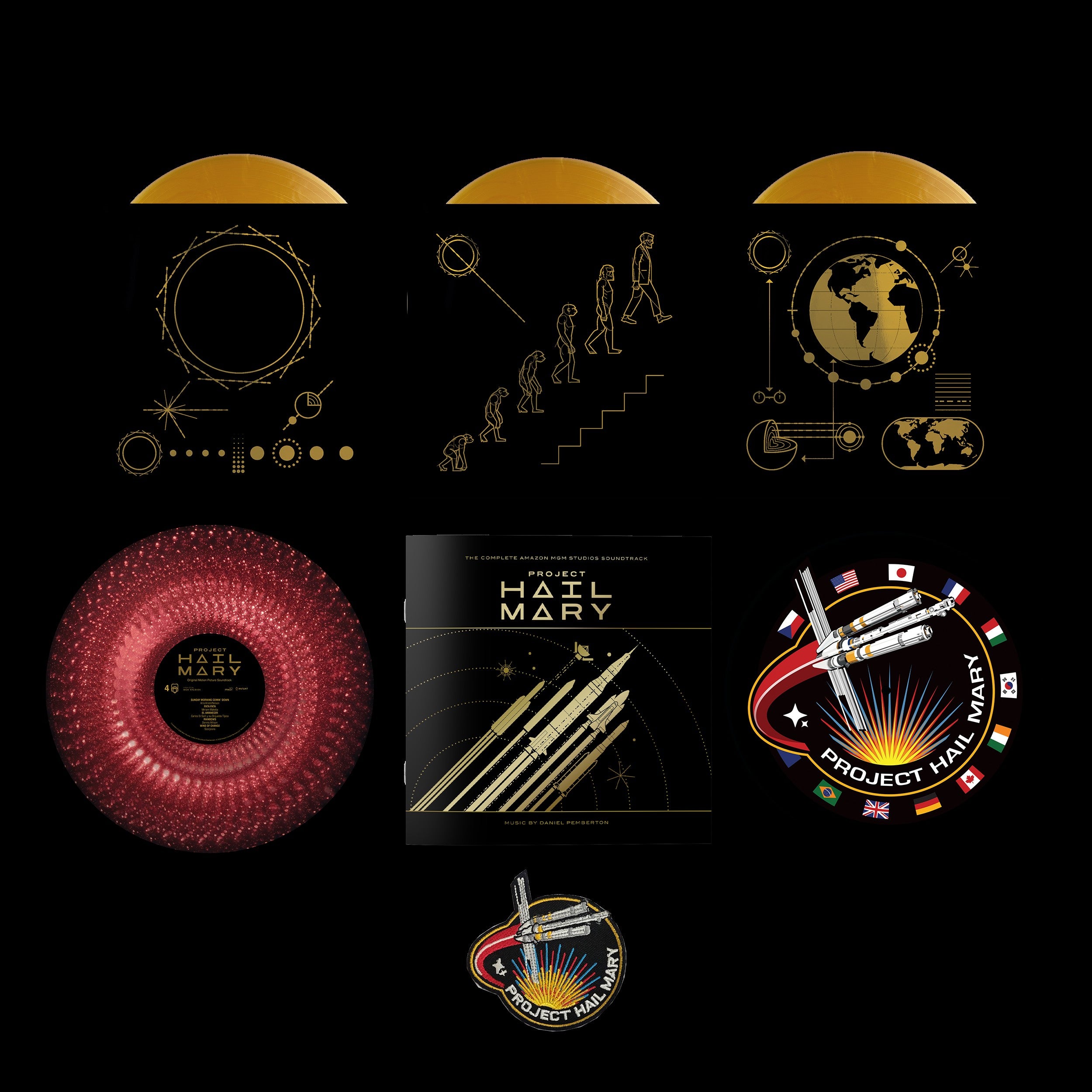 Daniel Pemberton - Project Hail Mary - The Complete Amazon MGM Studios Soundtrack: Gold Vinyl & Picture Disc Box Set