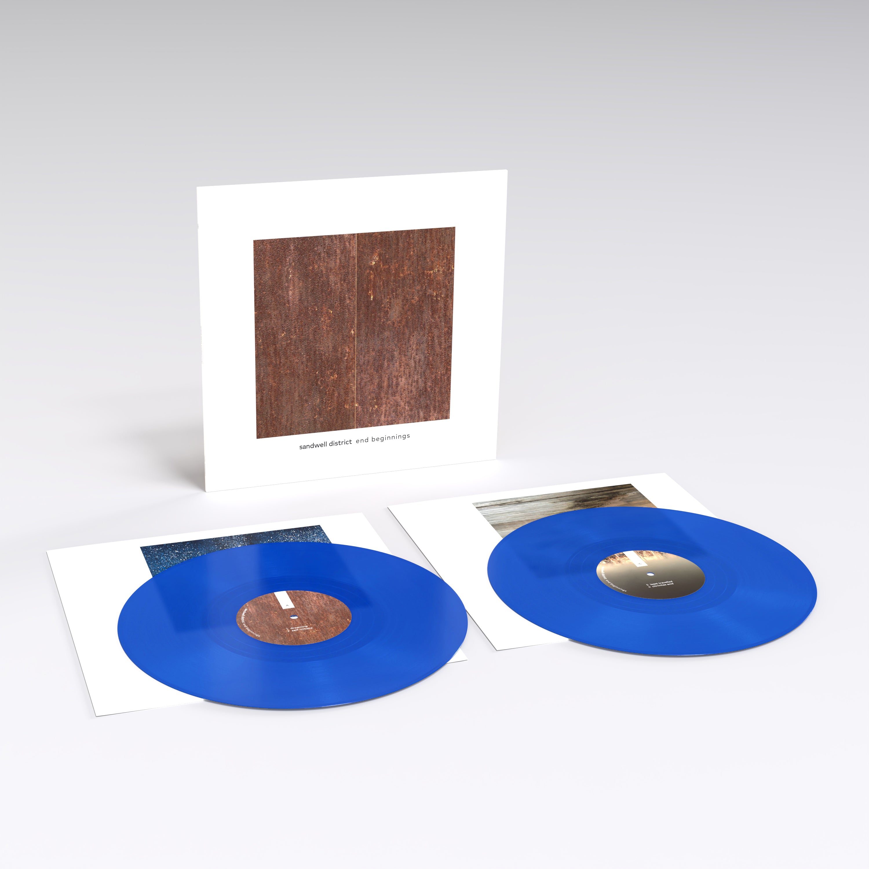 Sandwell District - End Beginnings: Transparent Blue Vinyl 2LP