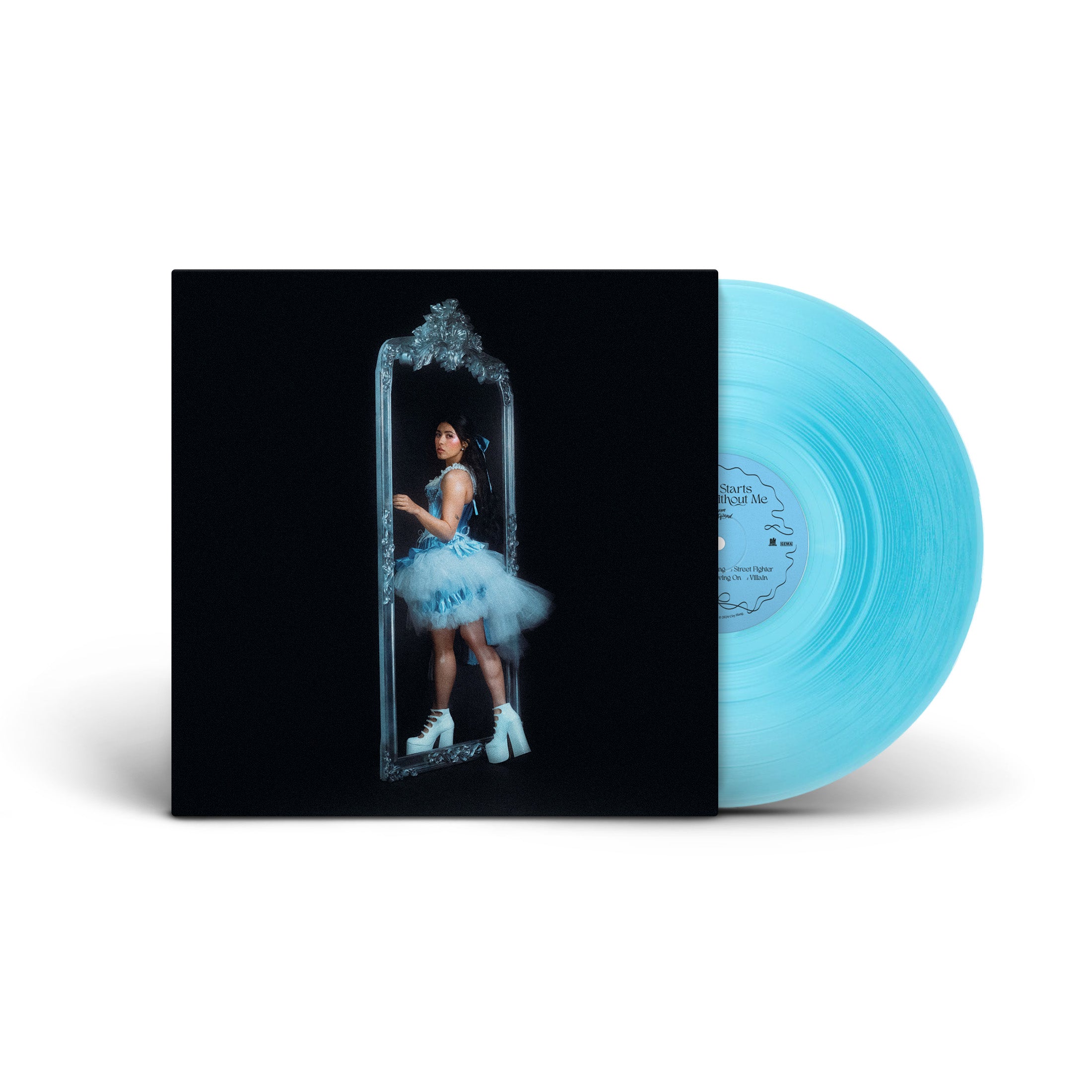 Pom Pom Squad - Mirror Starts Moving Without Me: Limited Curacao Blue Vinyl LP