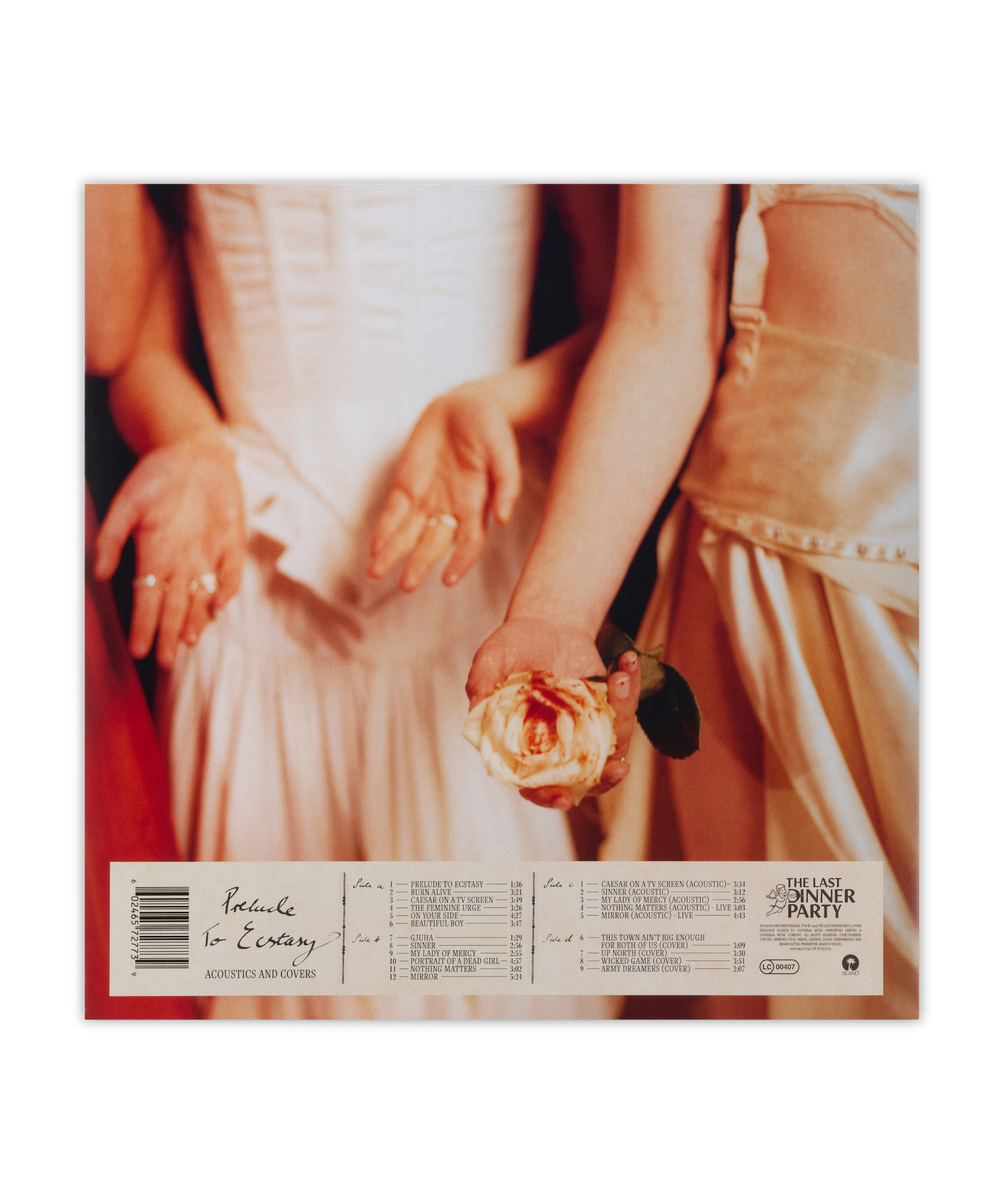 The Last Dinner Party - Prelude To Ecstasy: Acoustics And Covers Limited Edition Deluxe Amber 2LP