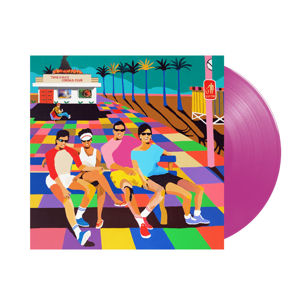 Two Door Cinema Club - Keep On Smiling: Magenta Vinyl LP