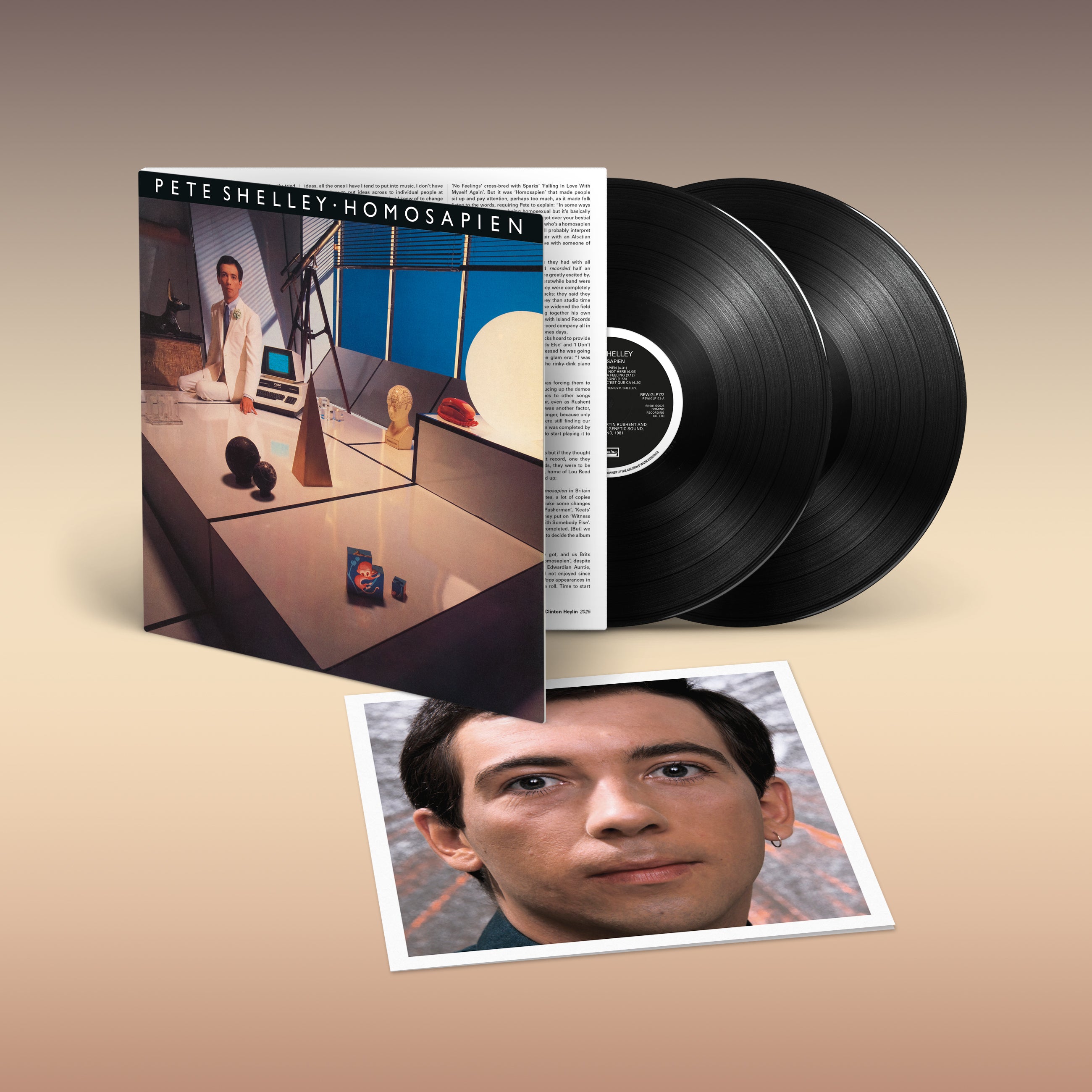 Pete Shelley - Homosapien: Vinyl 2LP