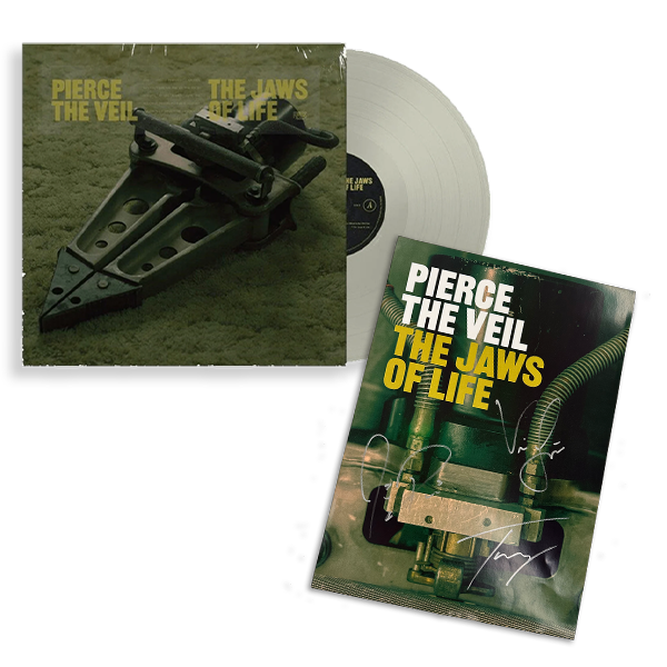 The Jaws Of Life: Limited 'Natural' Vinyl LP + Signed A3 Poster