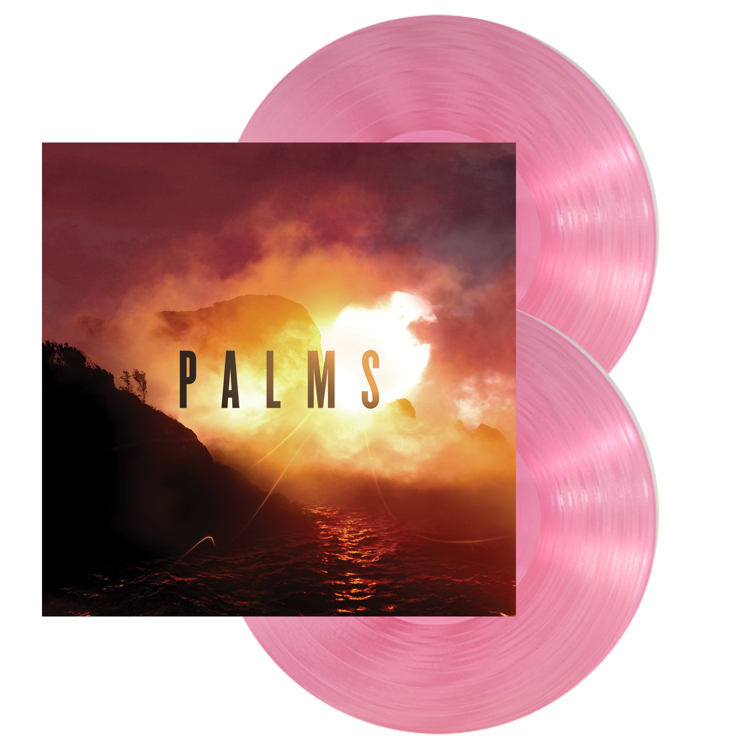 Palms - Palms (10th Anniversary): Limited Pink Glass Colour Vinyl 2LP