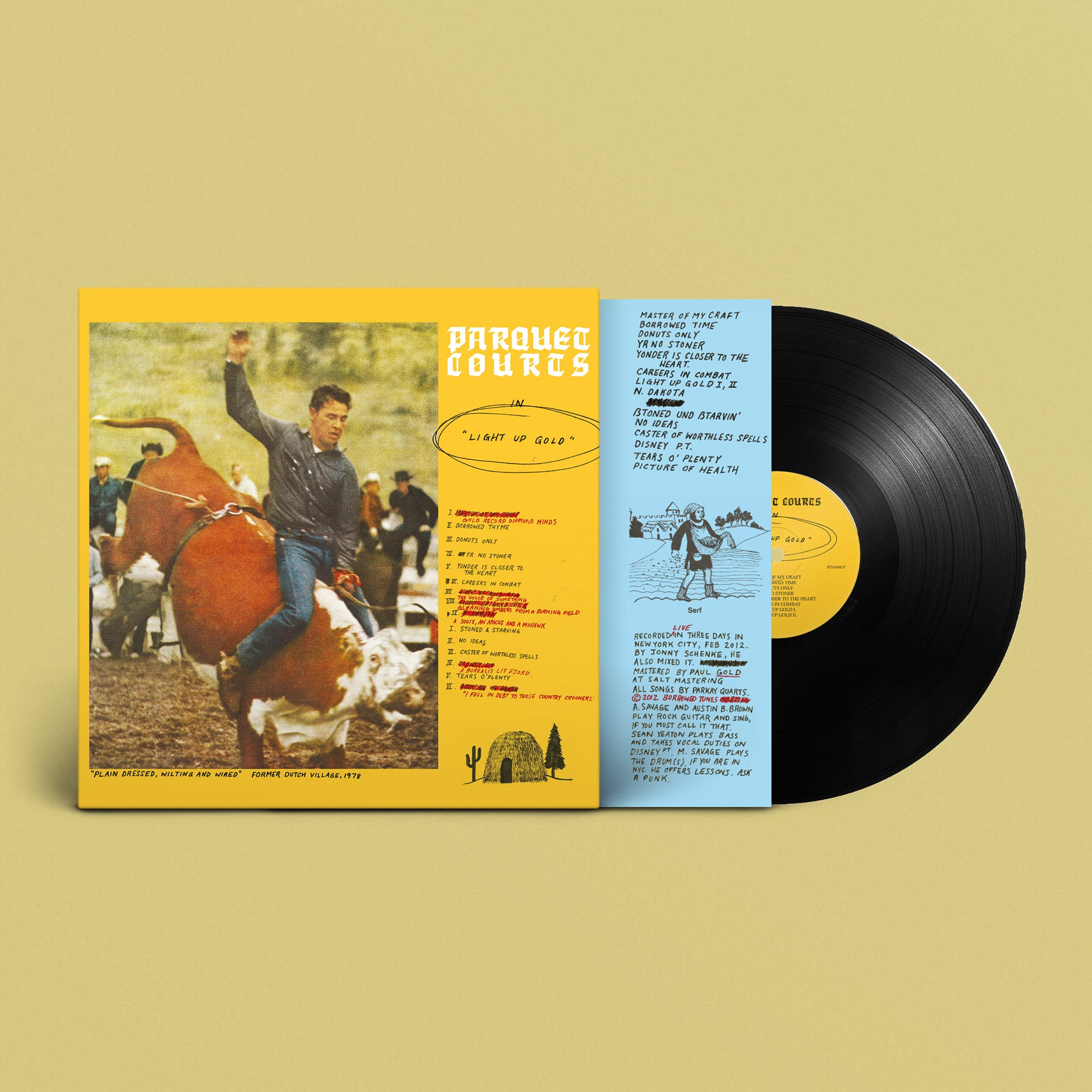 Parquet Courts - Light Up Gold: Black Vinyl LP