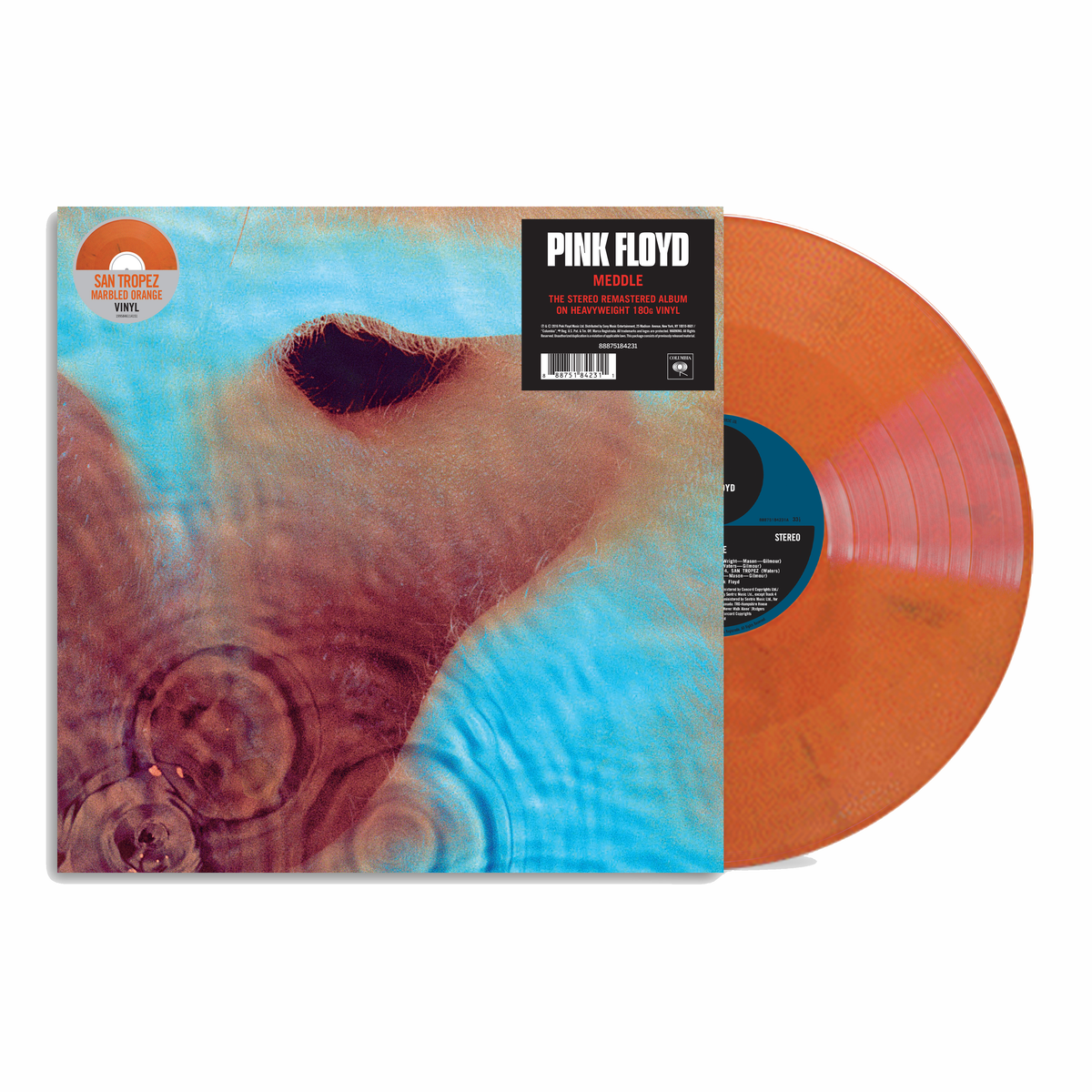 Pink Floyd - Meddle: San Tropez Colour Vinyl LP [NAD26]