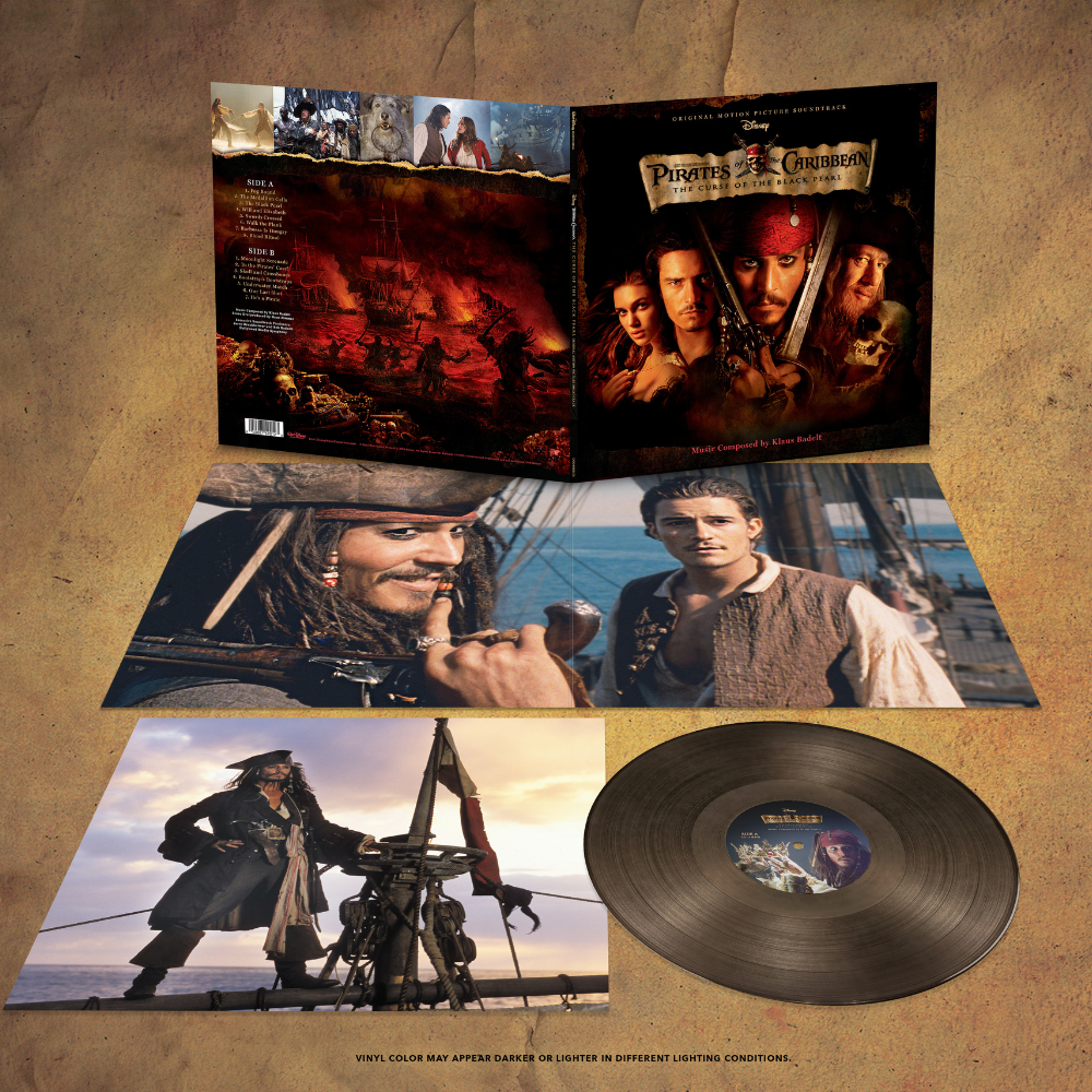 Klaus Badelt - Pirates of the Caribbean - The Curse of the Black Pearl: Black Ice Vinyl LP