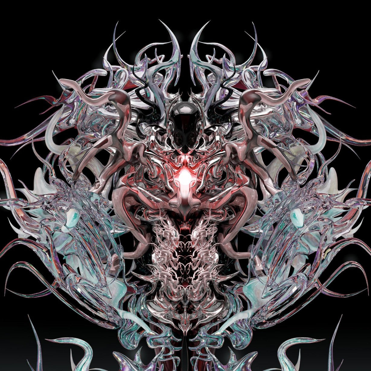 Polyphia - Remember That You Will Die: Red, Black, Blue Splatter