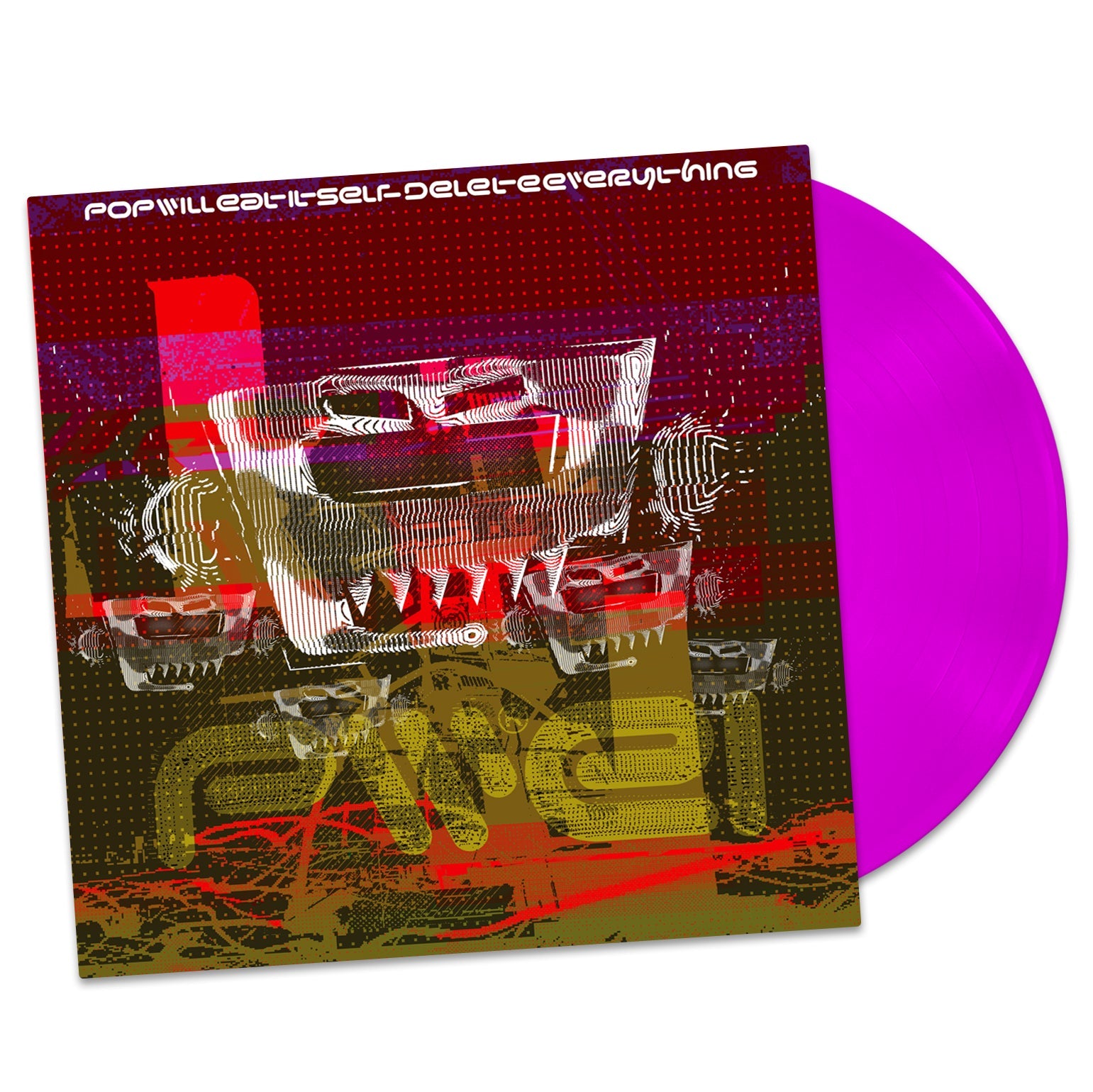 Delete Everything: Radioactive Pink Vinyl LP & Signed Print
