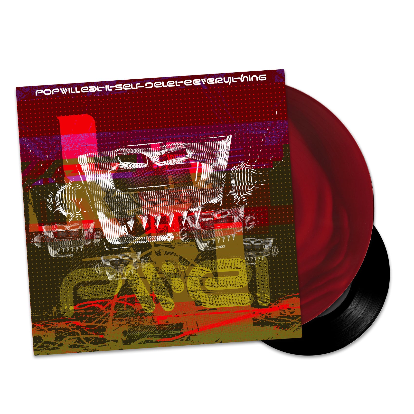 Pop Will Eat Itself - Delete Everything: Dystopian Explosion Coloured Vinyl LP + Bonus 7