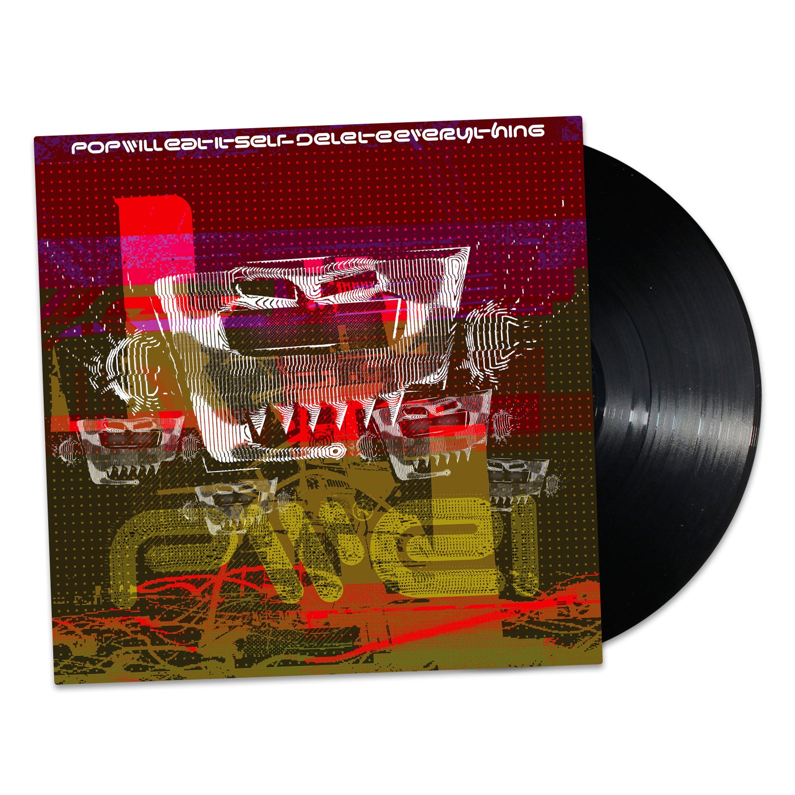Pop Will Eat Itself - Delete Everything: Black Vinyl LP