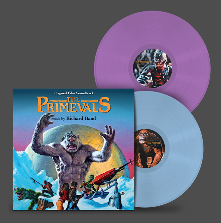 Richard Band - The Primevals: Limited Ice Blue / Lilac Vinyl 2LP
