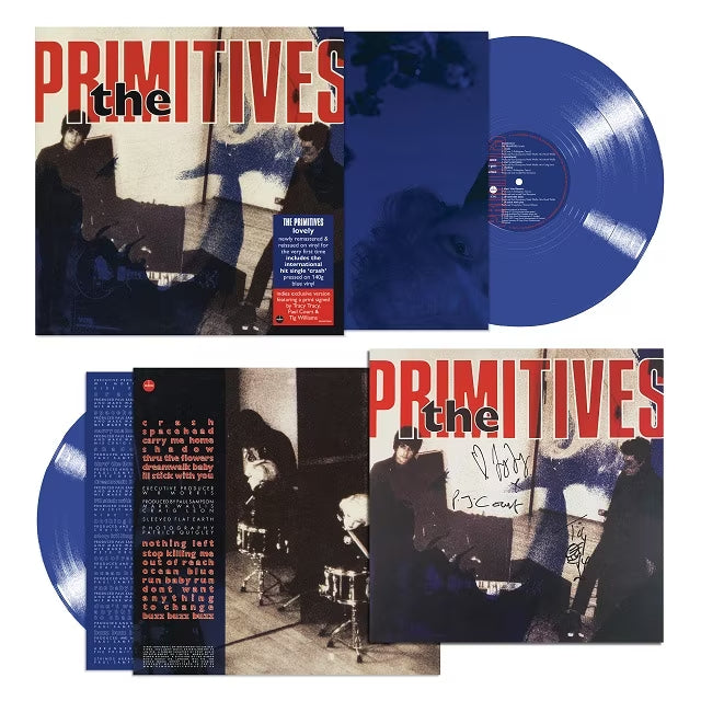 Primitives - Lovely: Signed Blue Vinyl LP