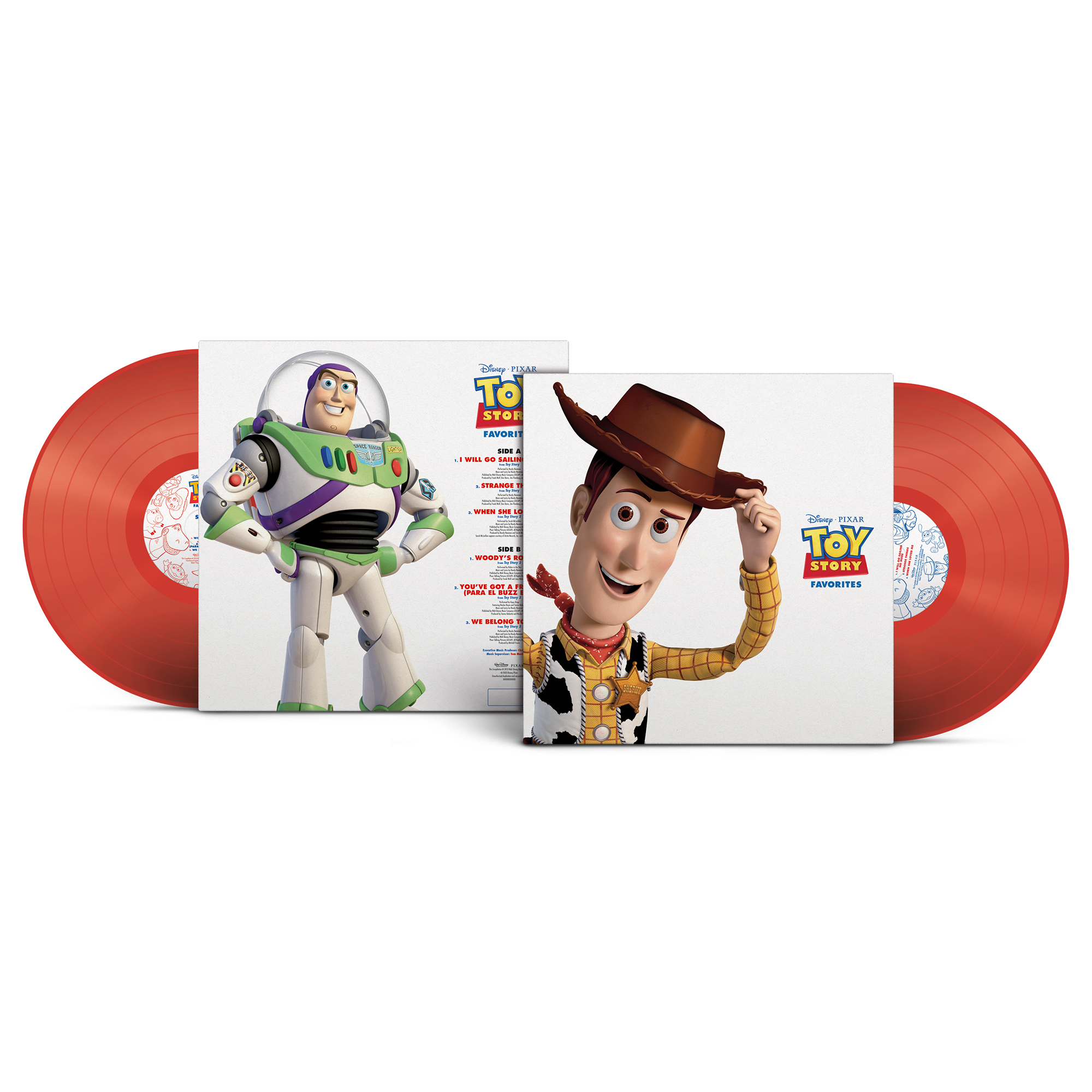Various Artists - Toy Story Favourites: Limited Disney 100 Red Vinyl LP