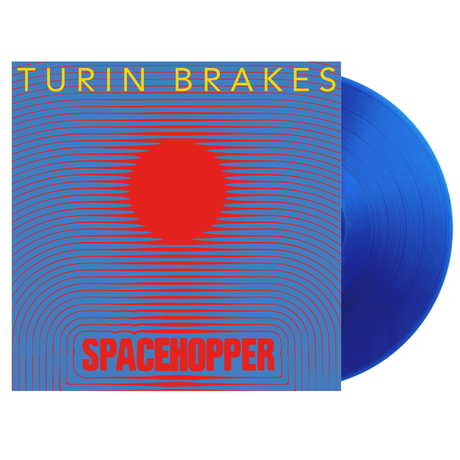 Spacehopper: Limited Translucent Blue Vinyl LP & Exclusive Signed Print