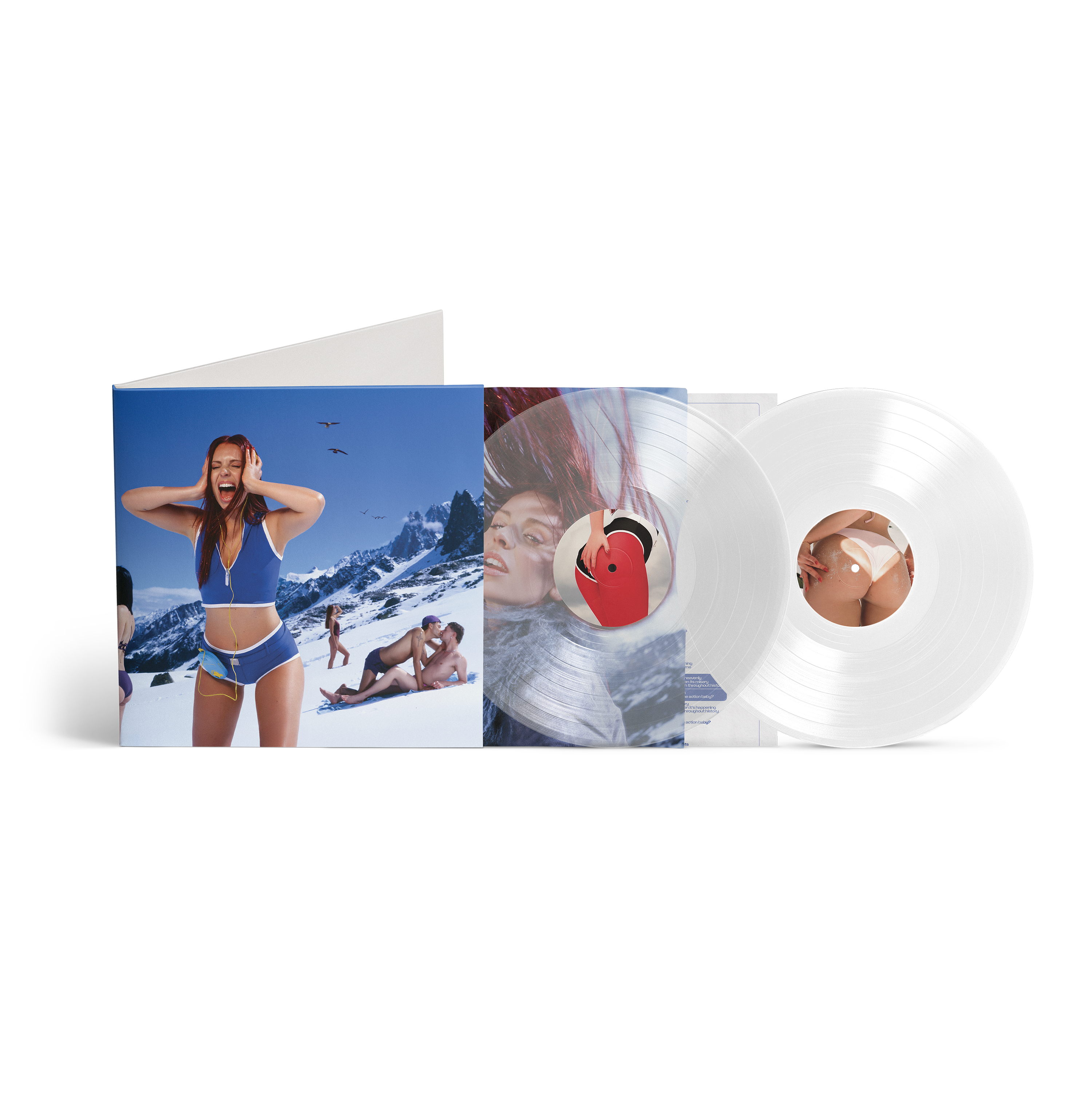 Rose Gray - A Little Louder, Please (Deluxe) White & Clear 2LP