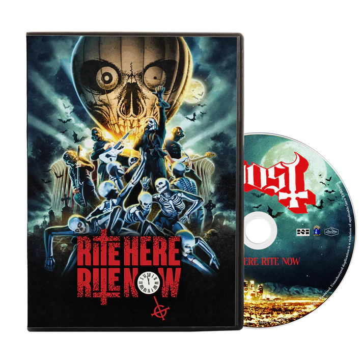 Ghost - Rite Here Rite Now: Blu-Ray.