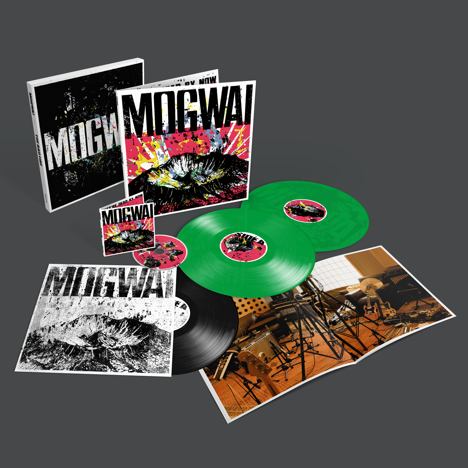 The Bad Fire: Limited Green Vinyl 3LP / CD Box Set & Signed Print