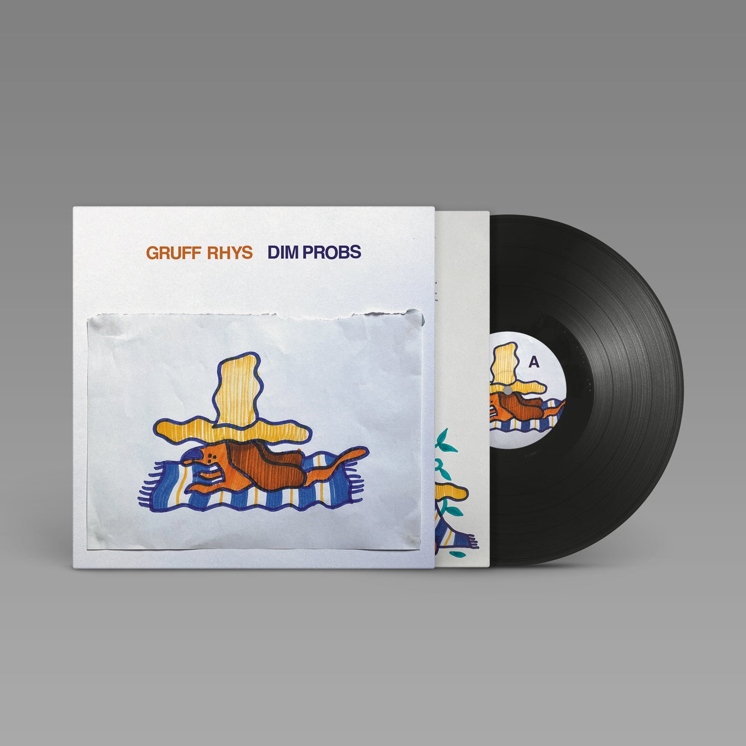 Gruff Rhys - Dim Probs: Black Vinyl LP