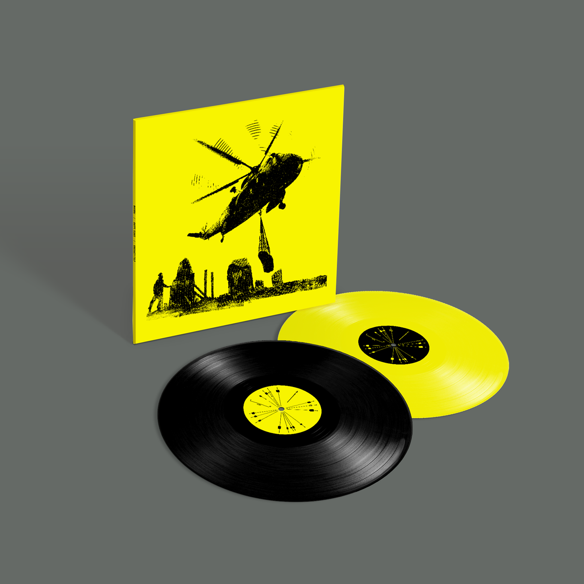Mogwai - Happy Tears: Yellow & Black Vinyl 2LP