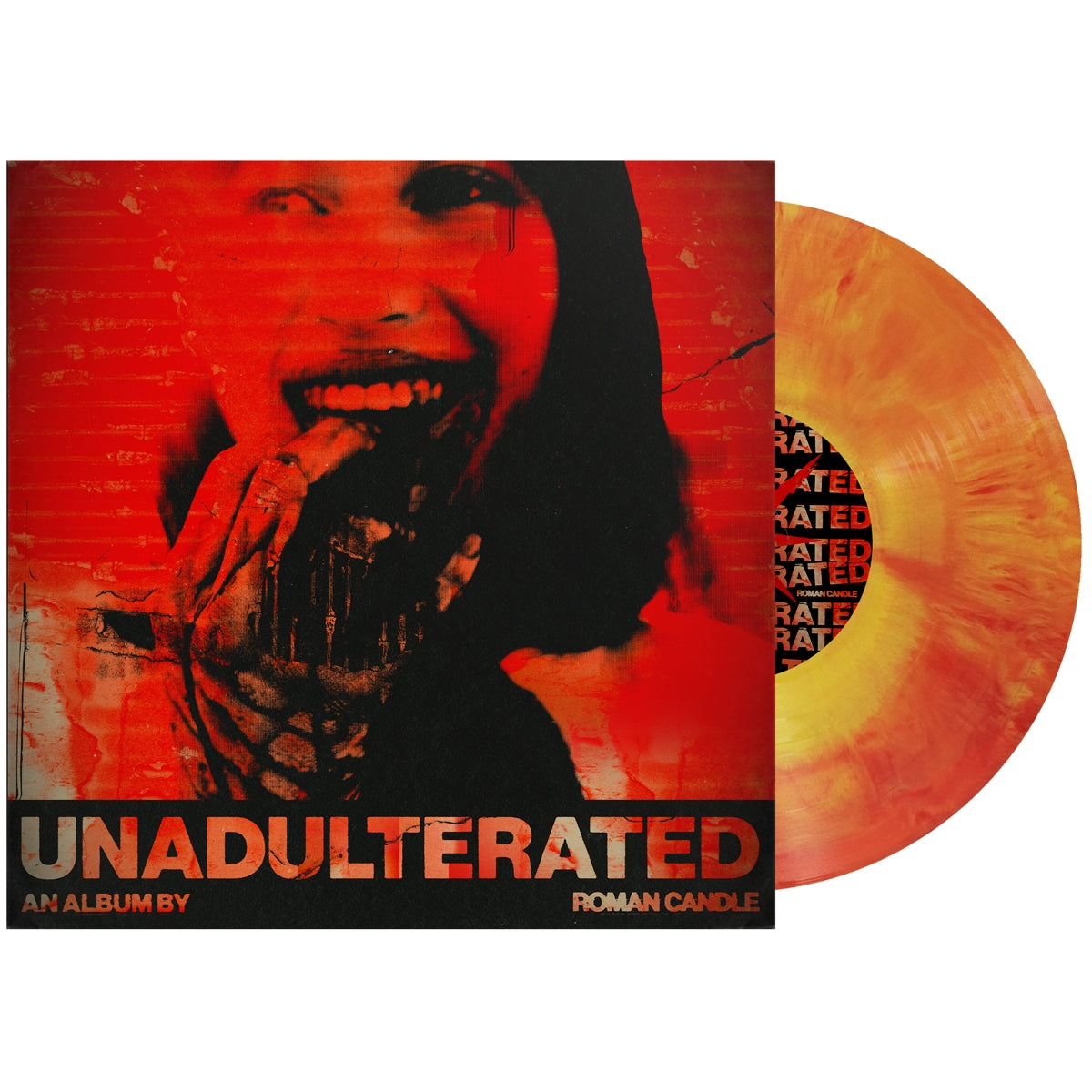 Roman Candle - Roman Candle: Red and Yellow Galaxy Vinyl LP