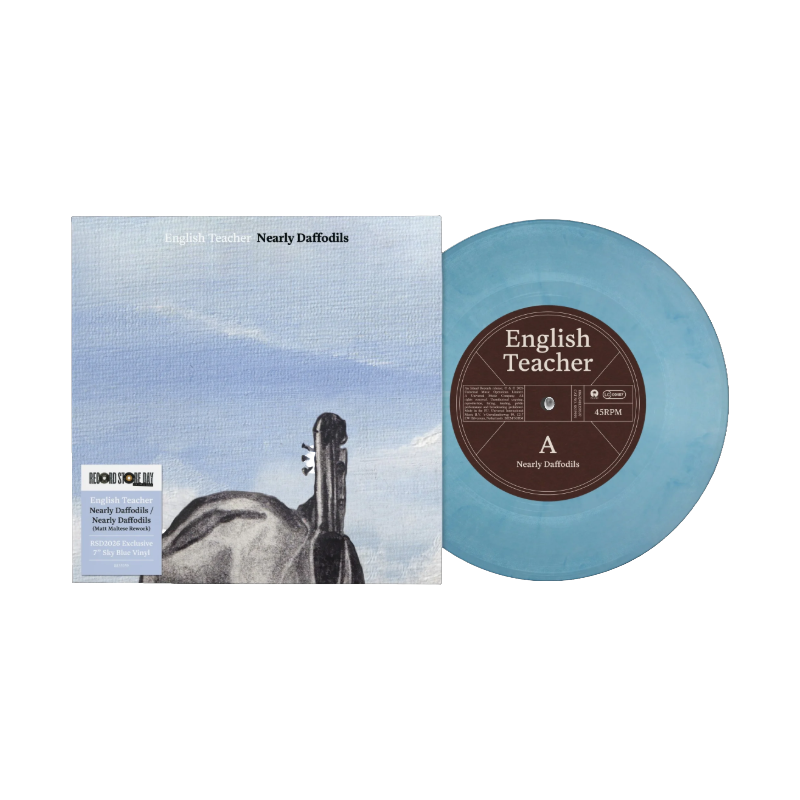 English Teacher - Nearly Daffodils / Nearly Daffodils (Matt Maltese Rework): 7" Sky Blue Vinyl [RSD2026]