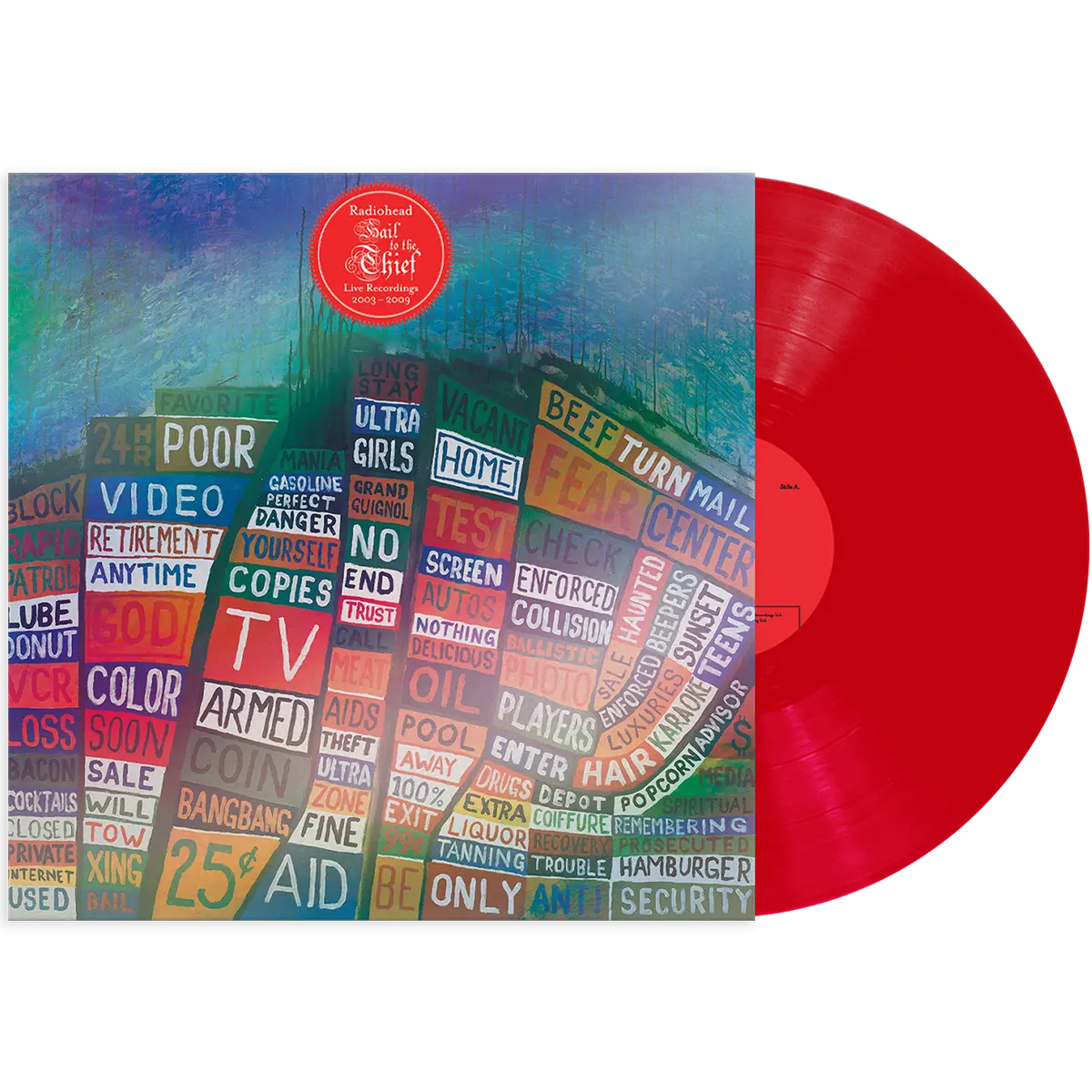 Radiohead - Hail To The Thief (Live Recordings 2003-2009): Translucent Red Vinyl LP