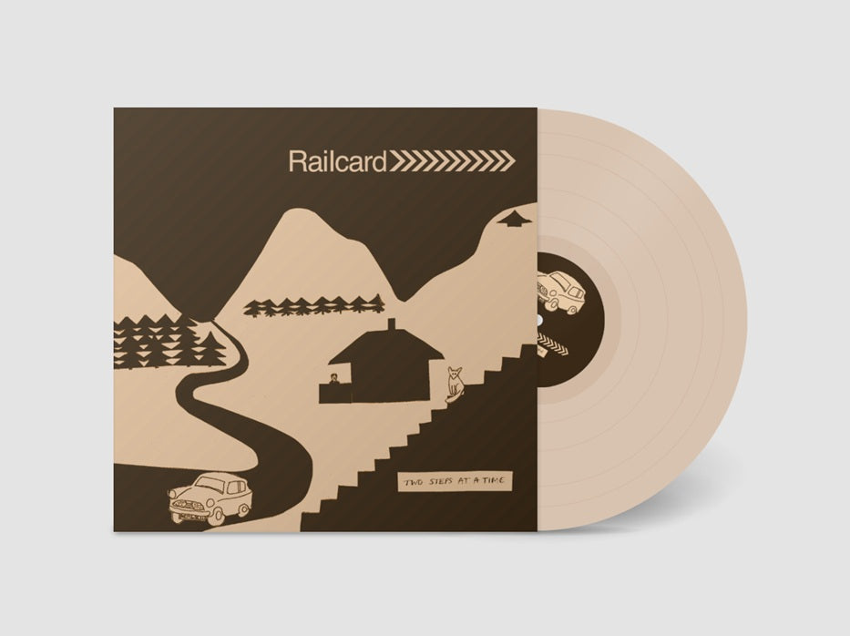 Railcard - Two Steps At A Time: Cream Vinyl LP