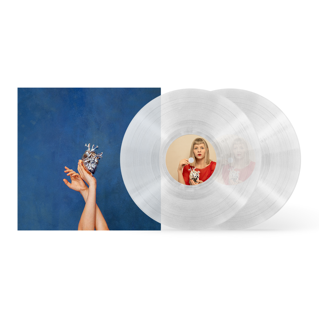 What Happened To The Heart? Limited Clear Vinyl 2LP & Signed Print