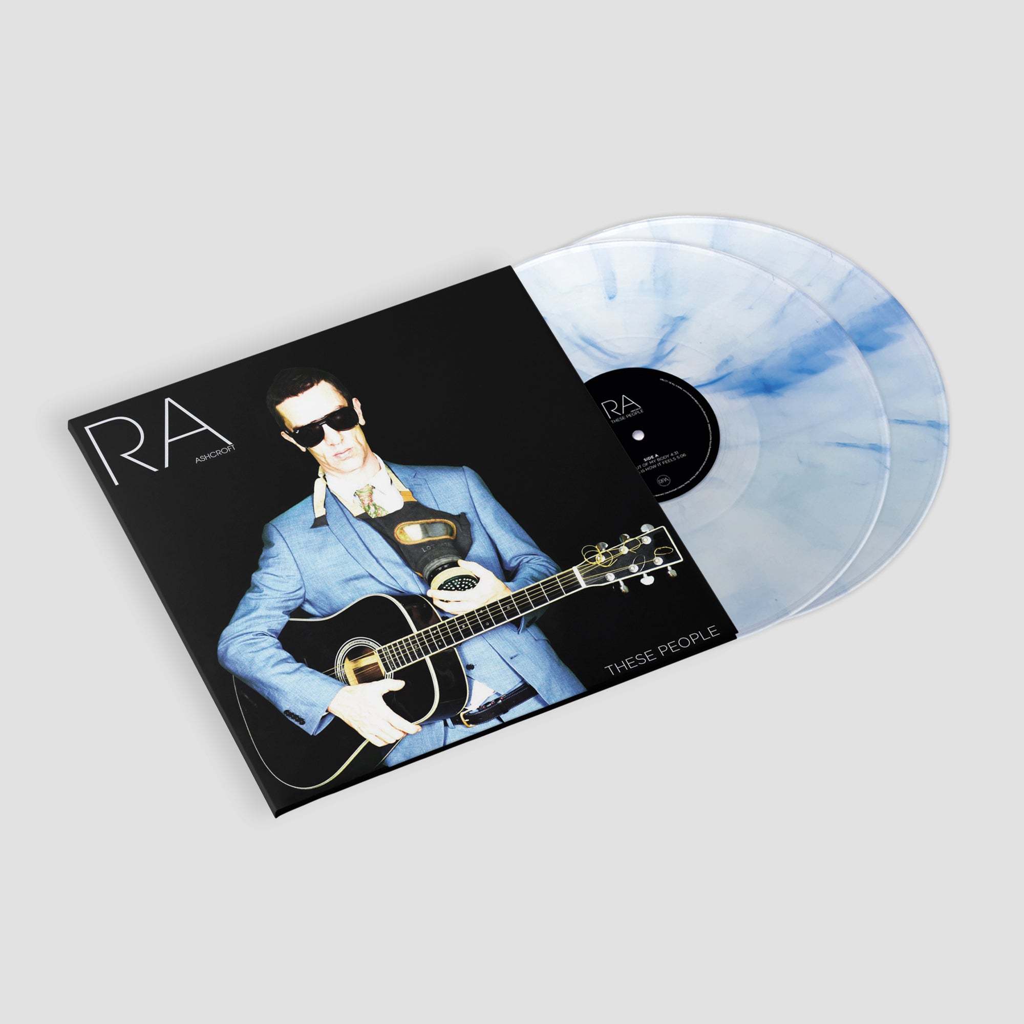 Richard Ashcroft - These People: Clear Blue Marbled Vinyl 2LP