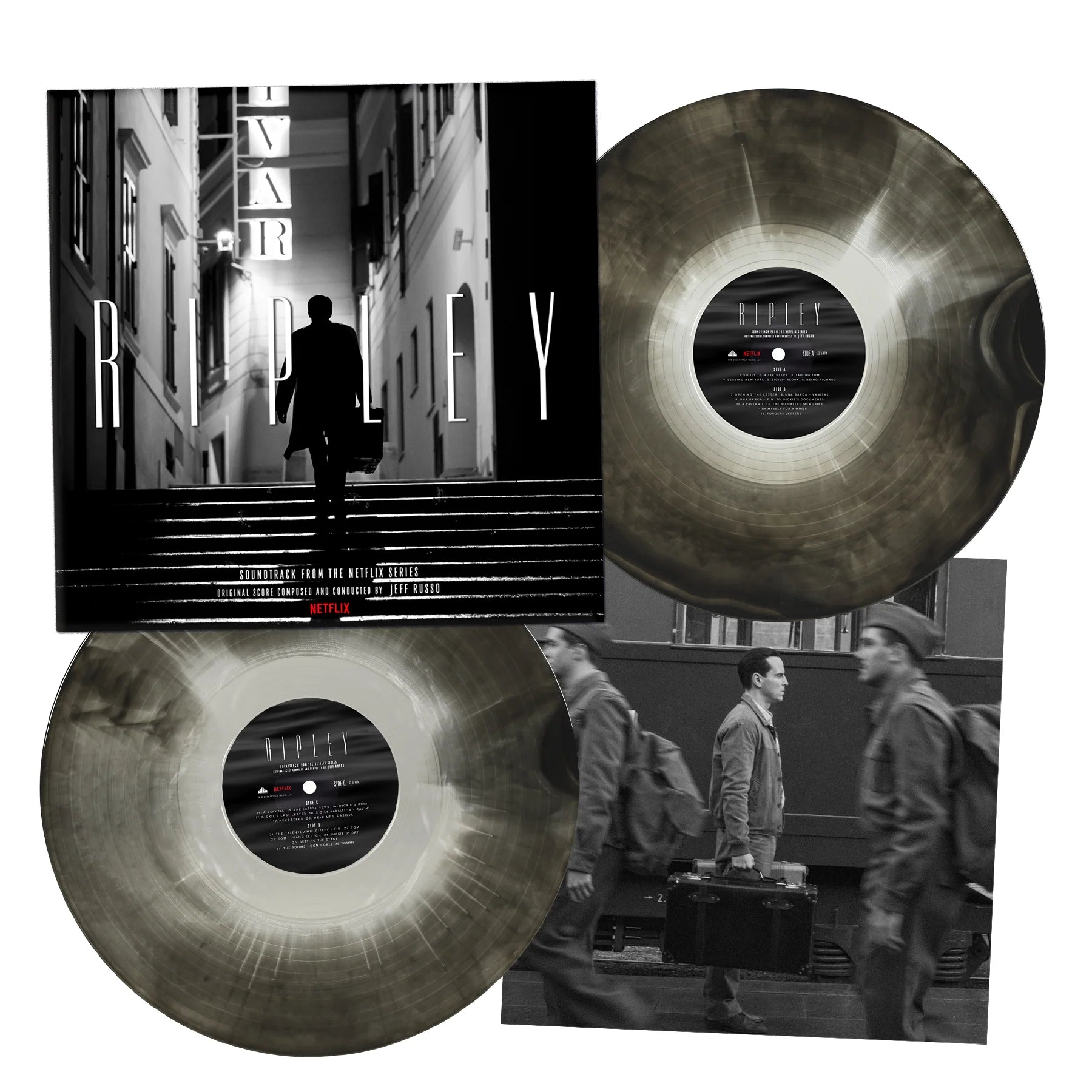 Jeff Russo - Ripley (OST): Crystal / Black Swirl Vinyl 2LP