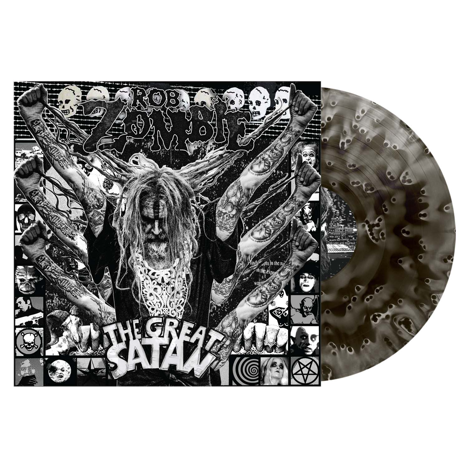 Rob Zombie - The Great Satan: Gatefold Ghostly Black Vinyl LP