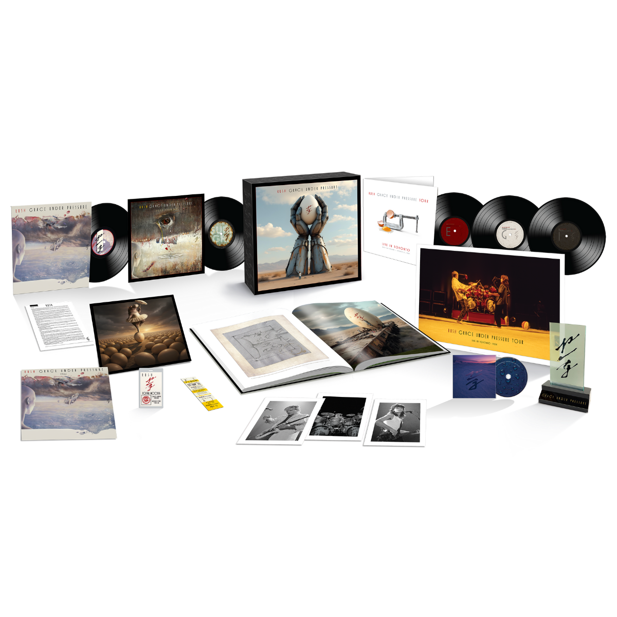 Rush - Grace Under Pressure: Super Deluxe 5LP + Blu-ray ​Box Set