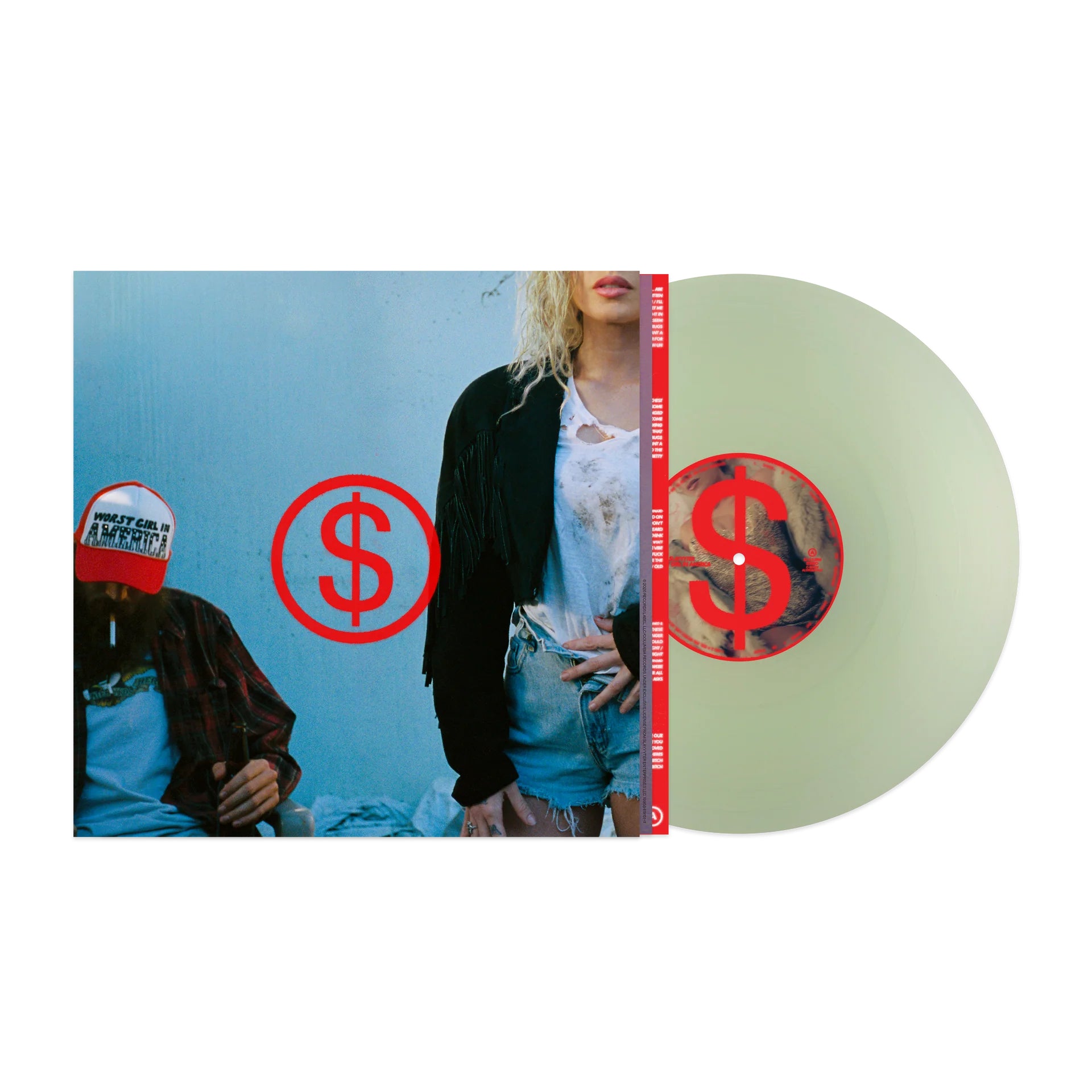 Slayyyter - WOR$T GIRL IN AMERICA: Coke Bottle Clear Vinyl LP