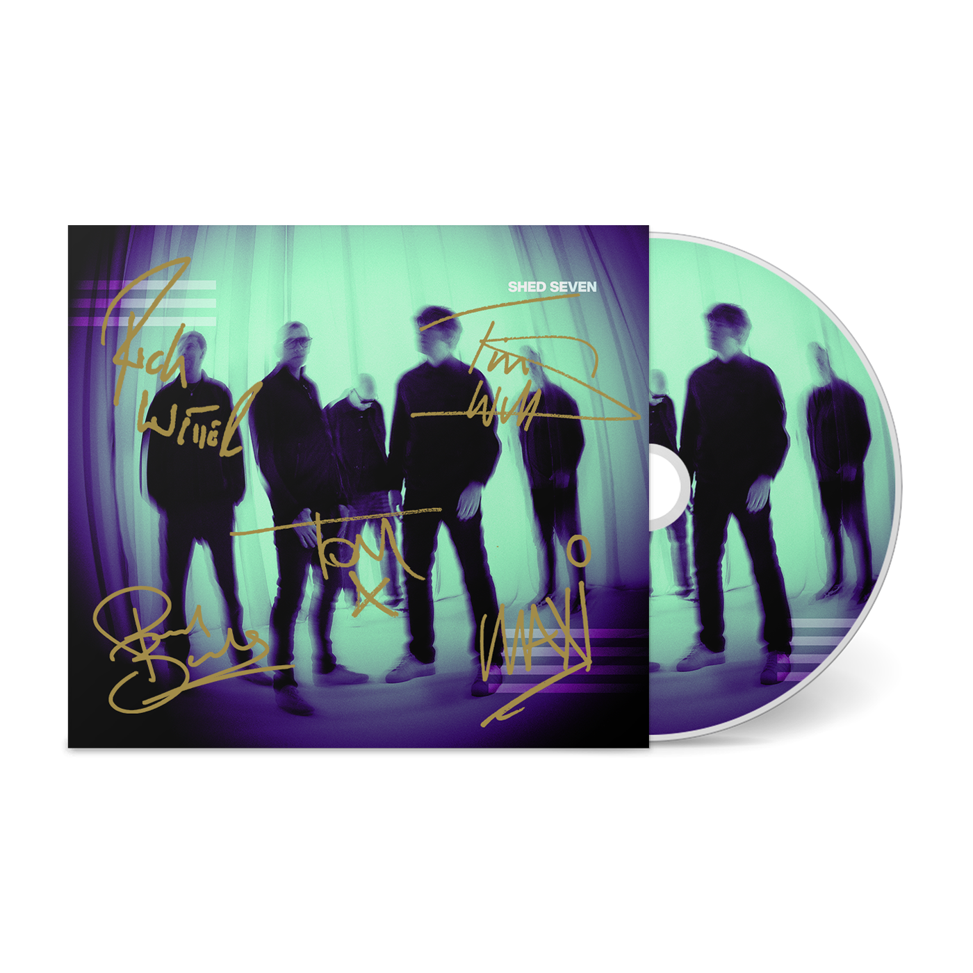 Shed Seven - Shed Seven: Exclusive Signed Alternative Artwork Cover CD