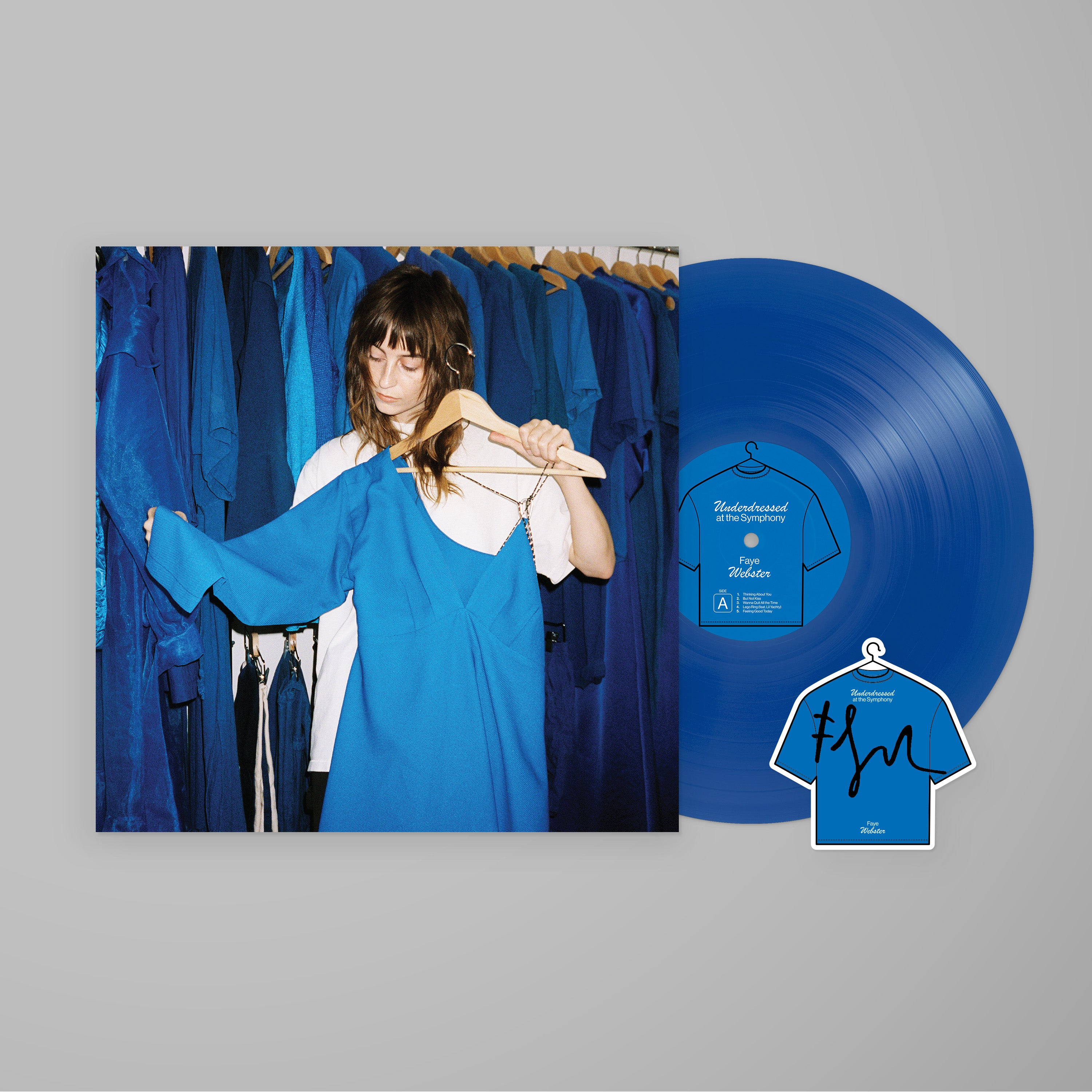Faye Webster - Underdressed at the Symphony: Limited 'Faye Blue' Vinyl LP (w/ Signed Insert)