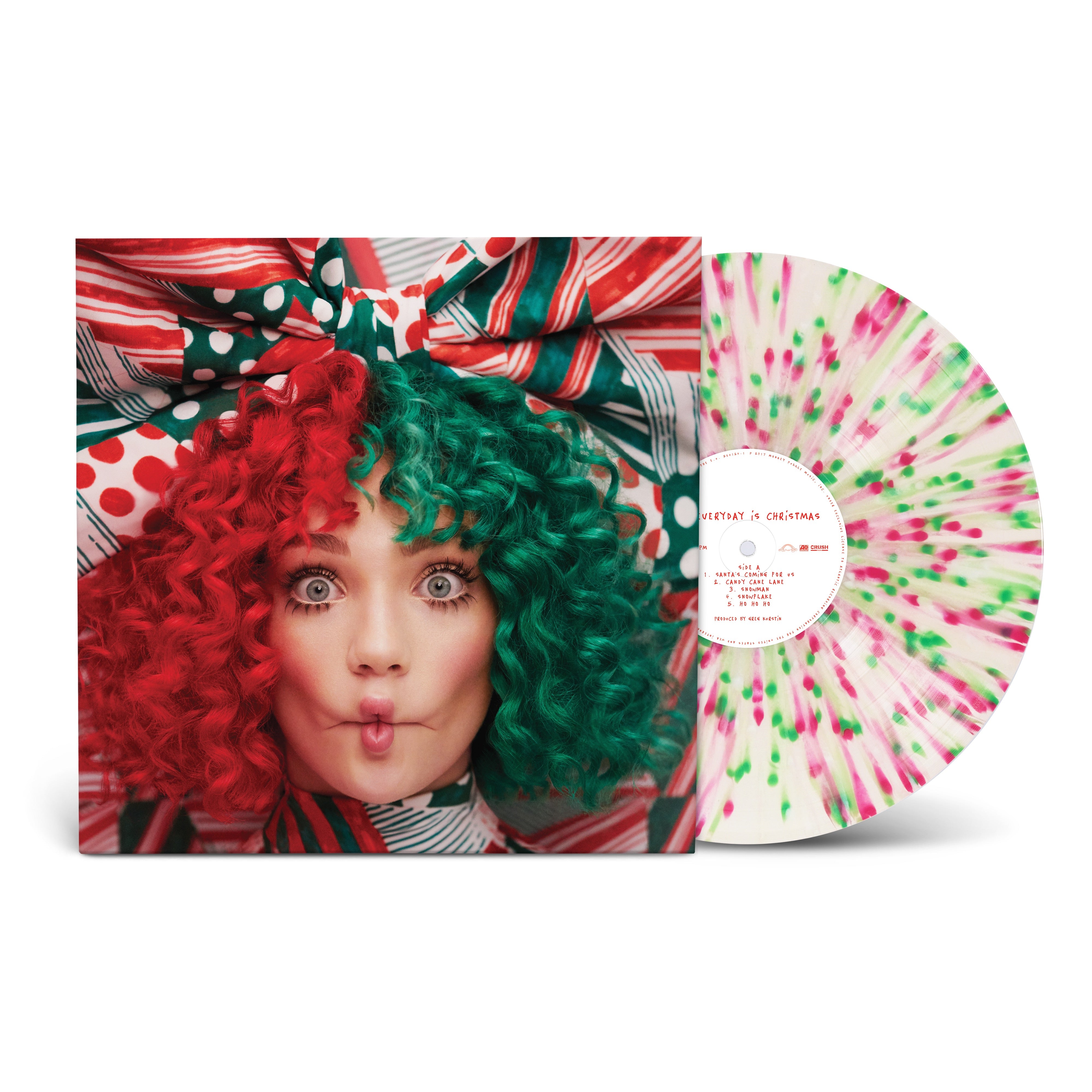 Sia - Everyday Is Christmas: Limited 'Peppermint' Splatter Vinyl LP