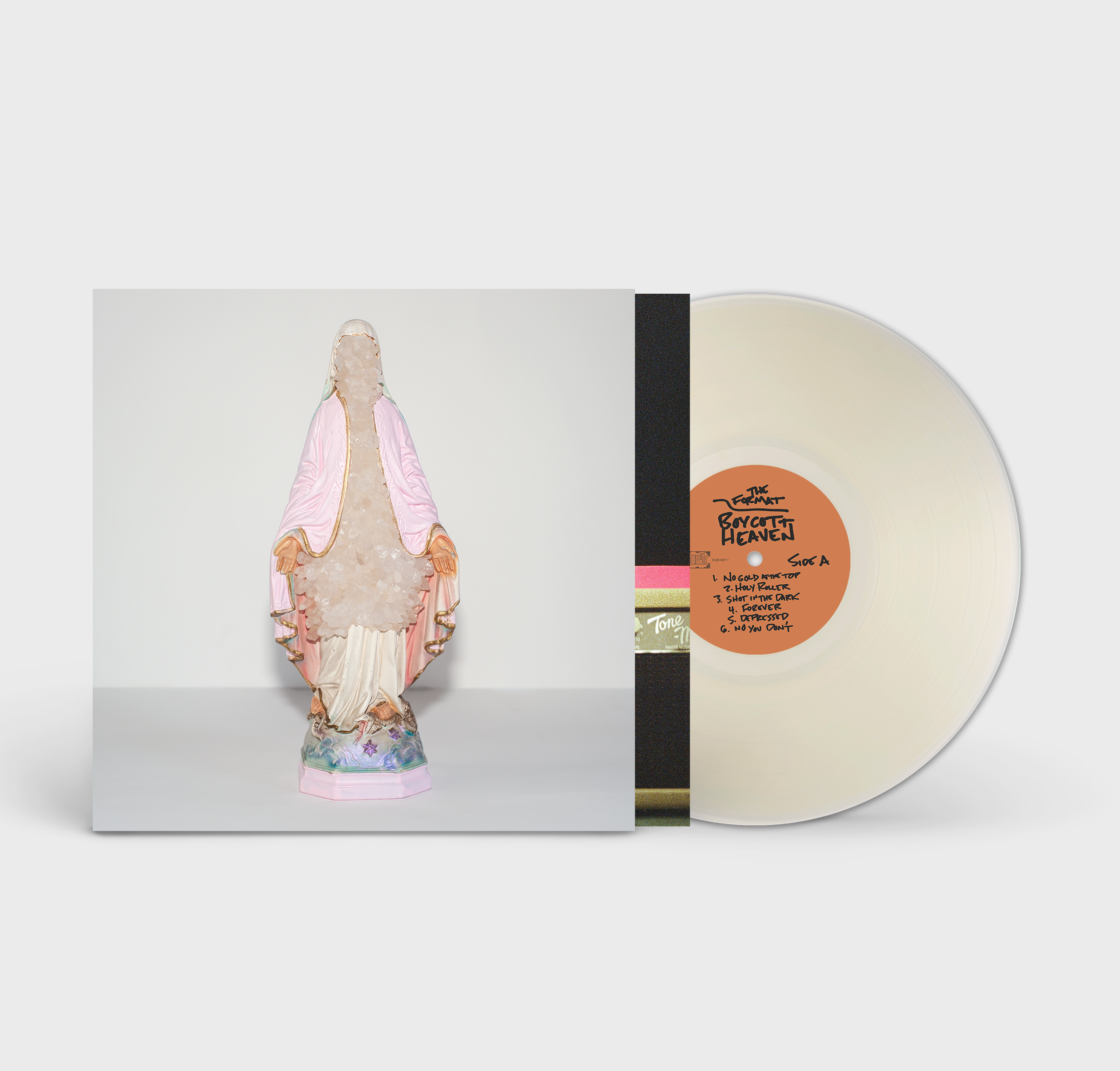 The Format - Boycott Heaven: Translucent Swiss Coffee Vinyl LP in Gatefold Jacket
